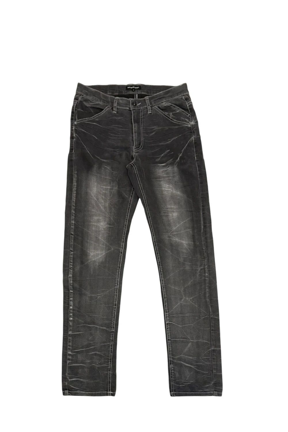semanticdesign Semantic Design grey claw mark fade wash lightweight jeans Size US 30 / EU 46 - 1 Thumbnail