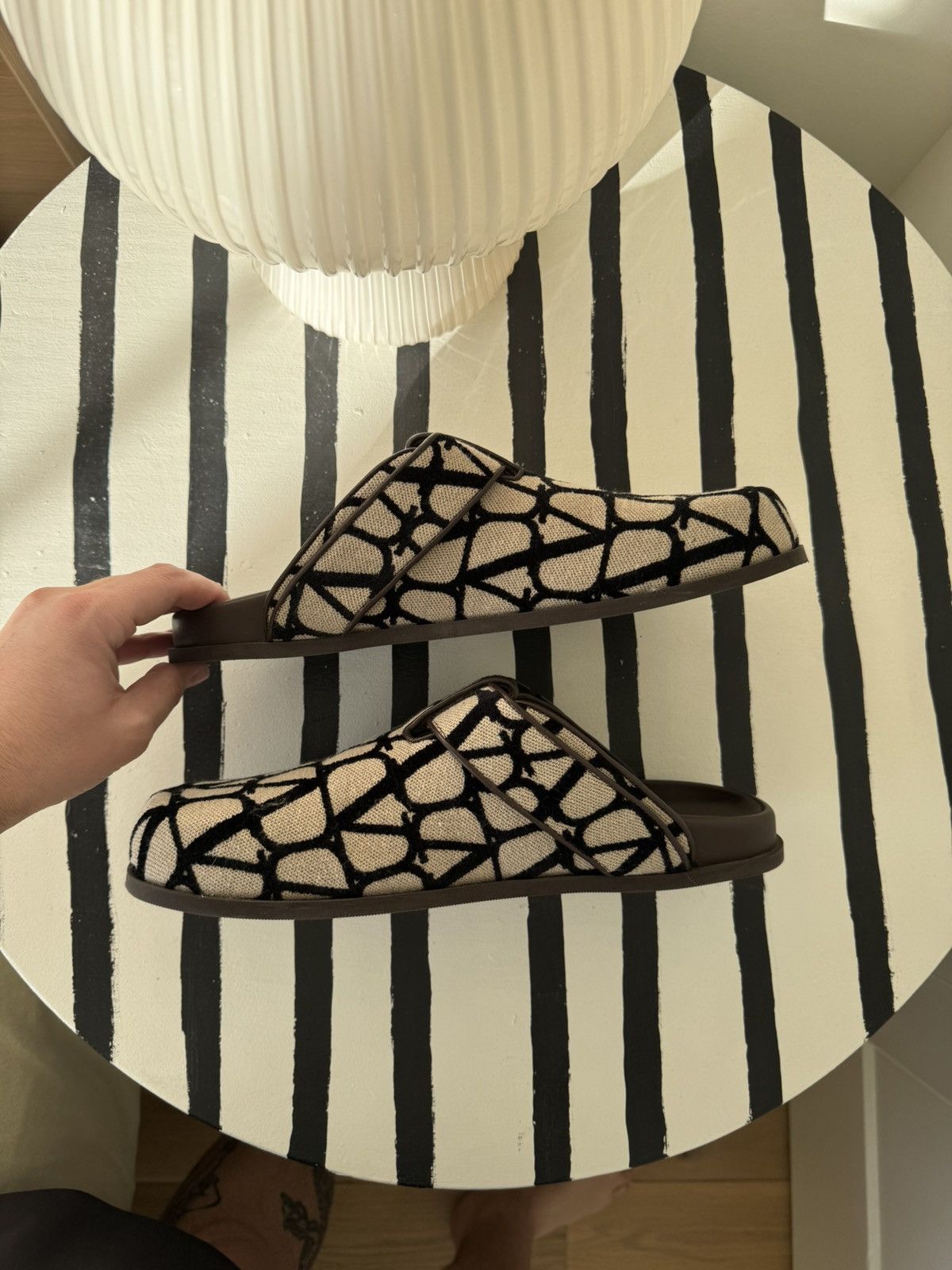 Valentino Valentino Slide on Loafers Size US 10 / EU 43 - 3 Thumbnail