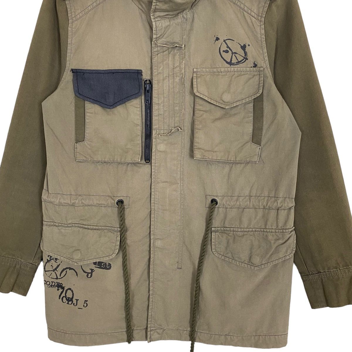 Japanese Brand Japanese Brand Codes Combine Jeans Parka Jacket Size S / US 4 / IT 40 - 6 Thumbnail