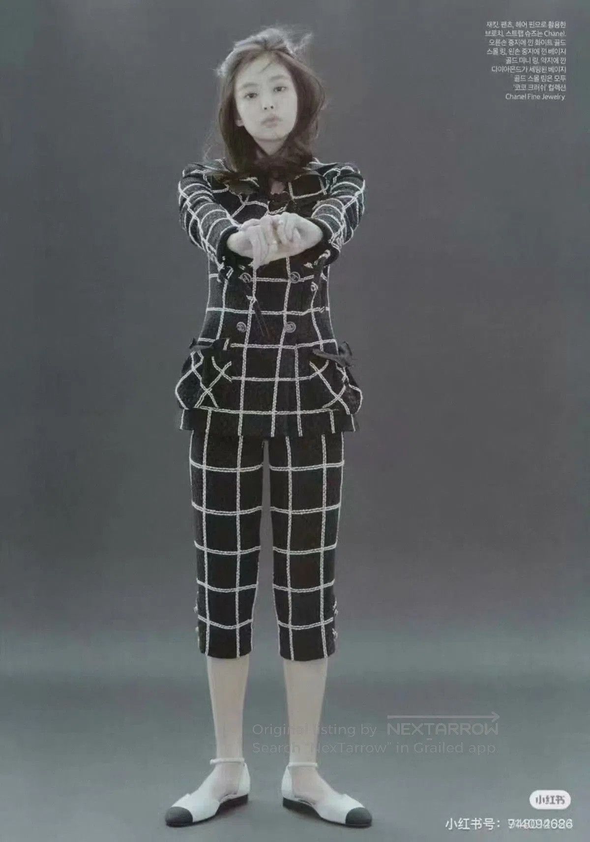 Chanel Chanel Women's Checkered Pants. Size 28" / US 6 / IT 42 - 6 Thumbnail