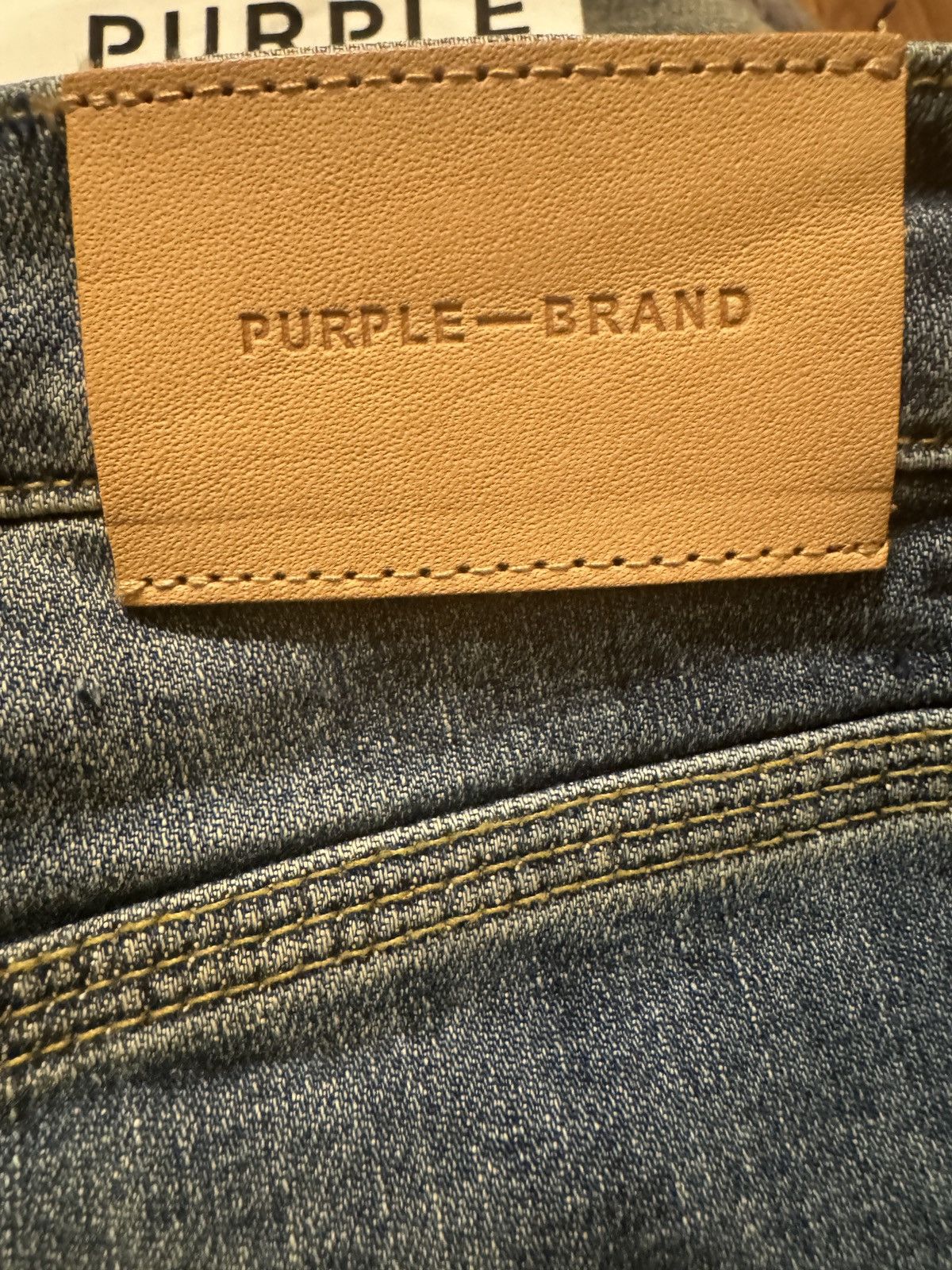 Purple × Purple Brand PURPLE- P001- Mechanic Vintage Indigo Size US 32 / EU 48 - 9 Thumbnail