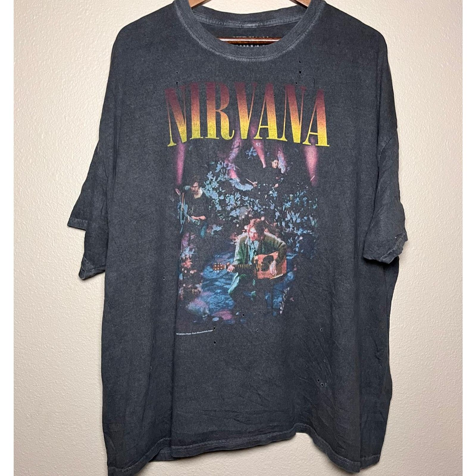 Nirvana 👕 Nirvana Band Graphic Tee – O/S Size US S / EU 44-46 / 1 - 1 Thumbnail