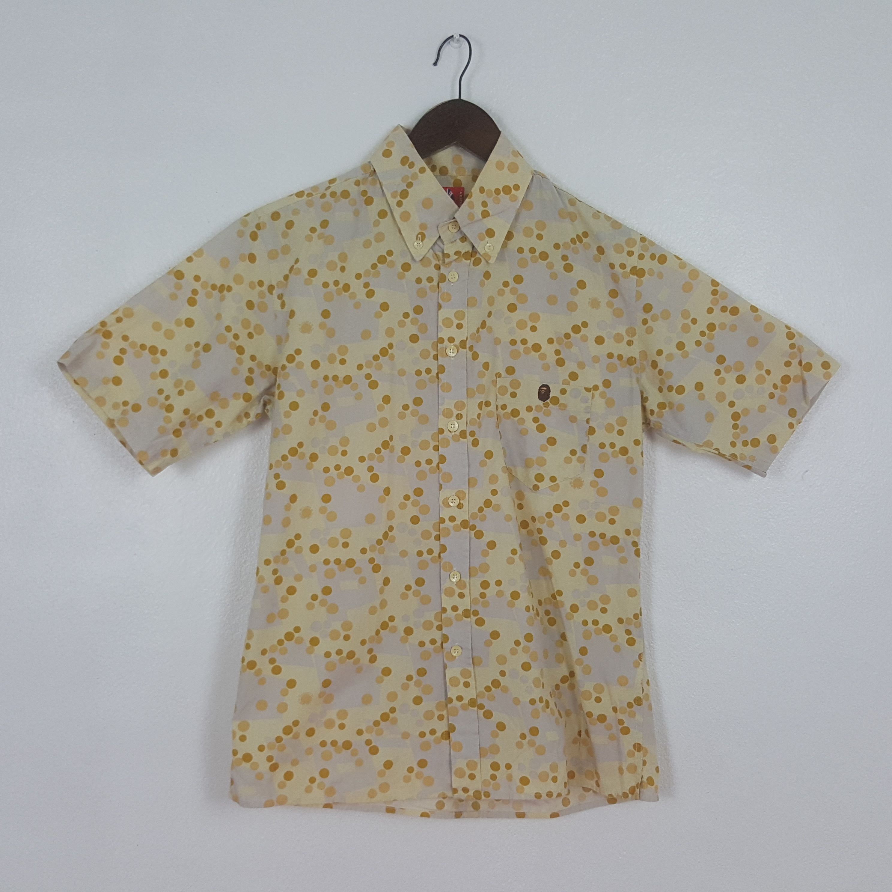 Bape Vintage A Bathing Ape Japan Button Up Shirt Size US XS / EU 42 / 0 - 1 Thumbnail