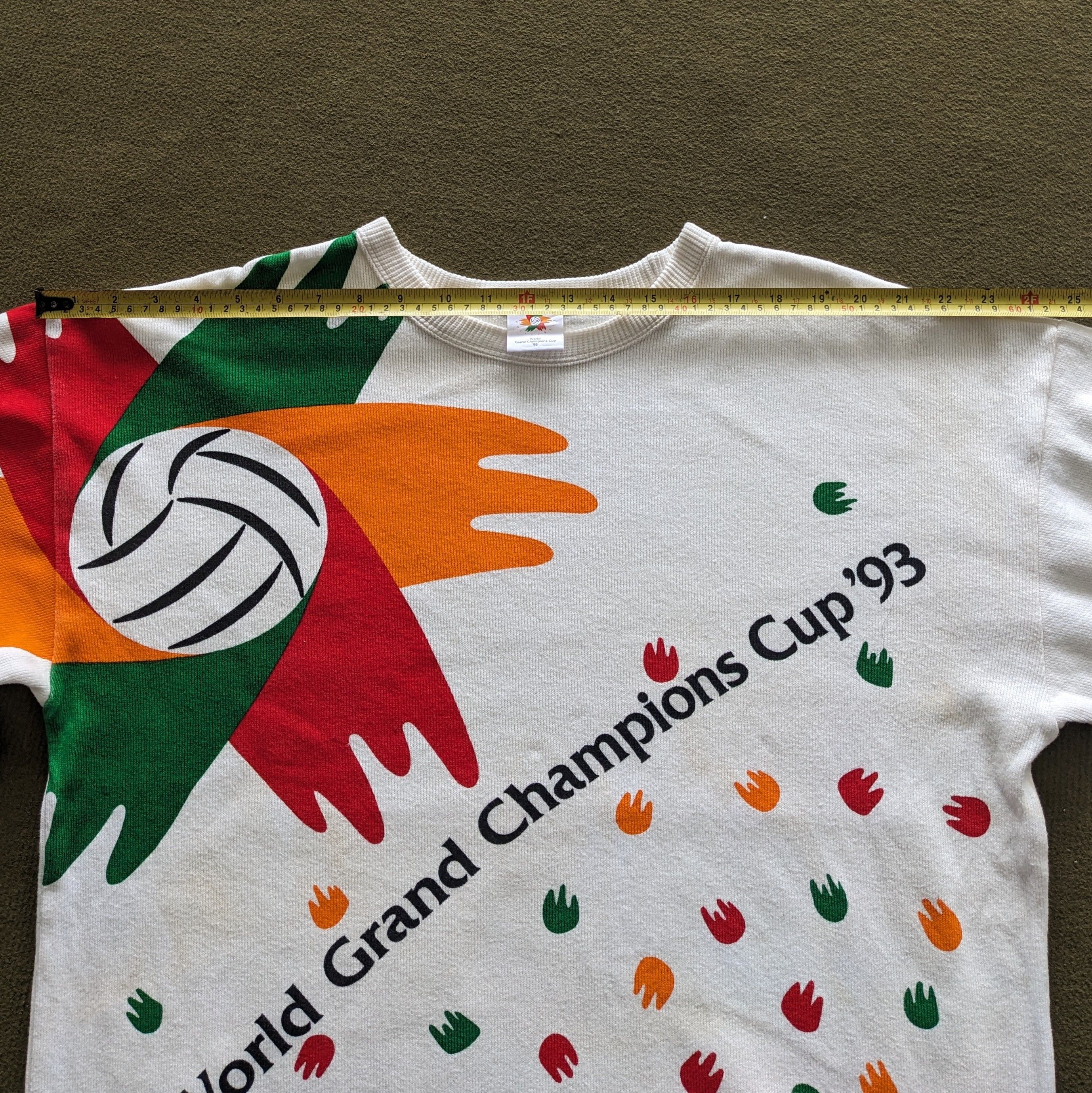 Champion Vintage World Grand Champions Cup '93 Sweatshirt Size US L / EU 52-54 / 3 - 4 Thumbnail