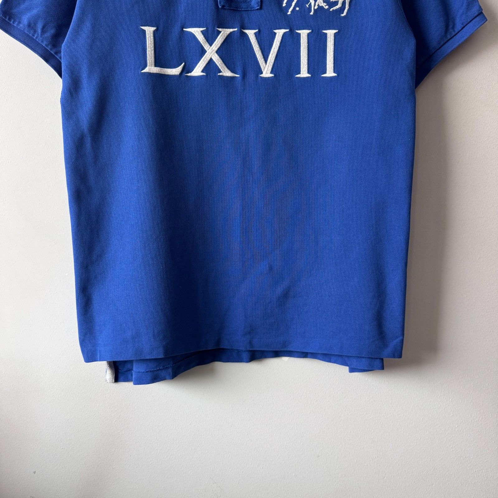Polo Ralph Lauren Polo Ralph Lauren Big Pony Shirt Blue LXVII T-Shirt Size US XL / EU 56 / 4 - 2 Thumbnail
