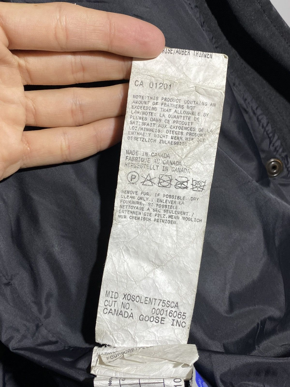 Canada Goose Canada Goose 3802 NL Black Parka Down Jacket Size XS / US 0-2 / IT 36-38 - 19 Thumbnail