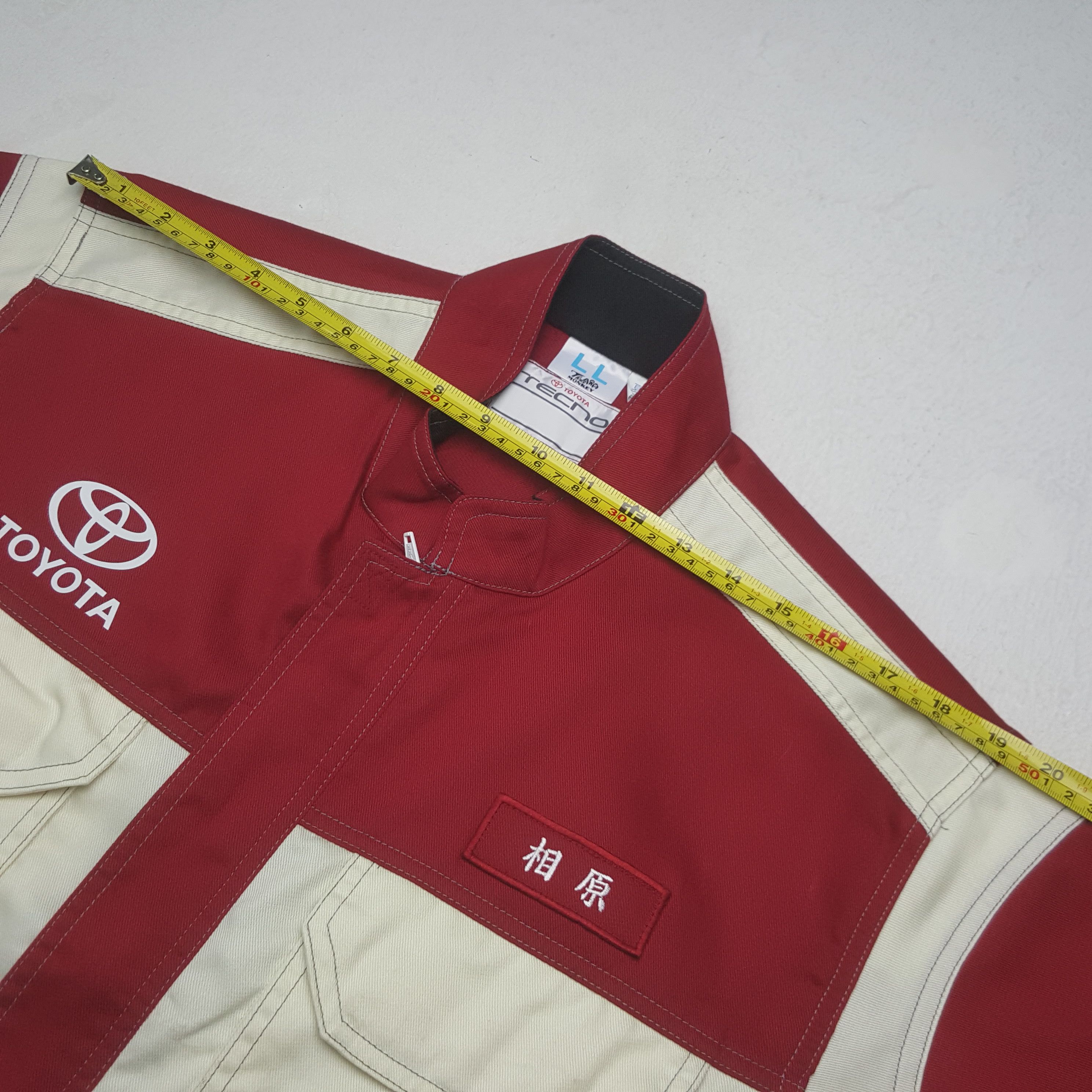 Japanese Brand Vintage Toyota Japanese Racing Team Coverall Jacket RR19 Size US M / EU 48-50 / 2 - 12 Thumbnail