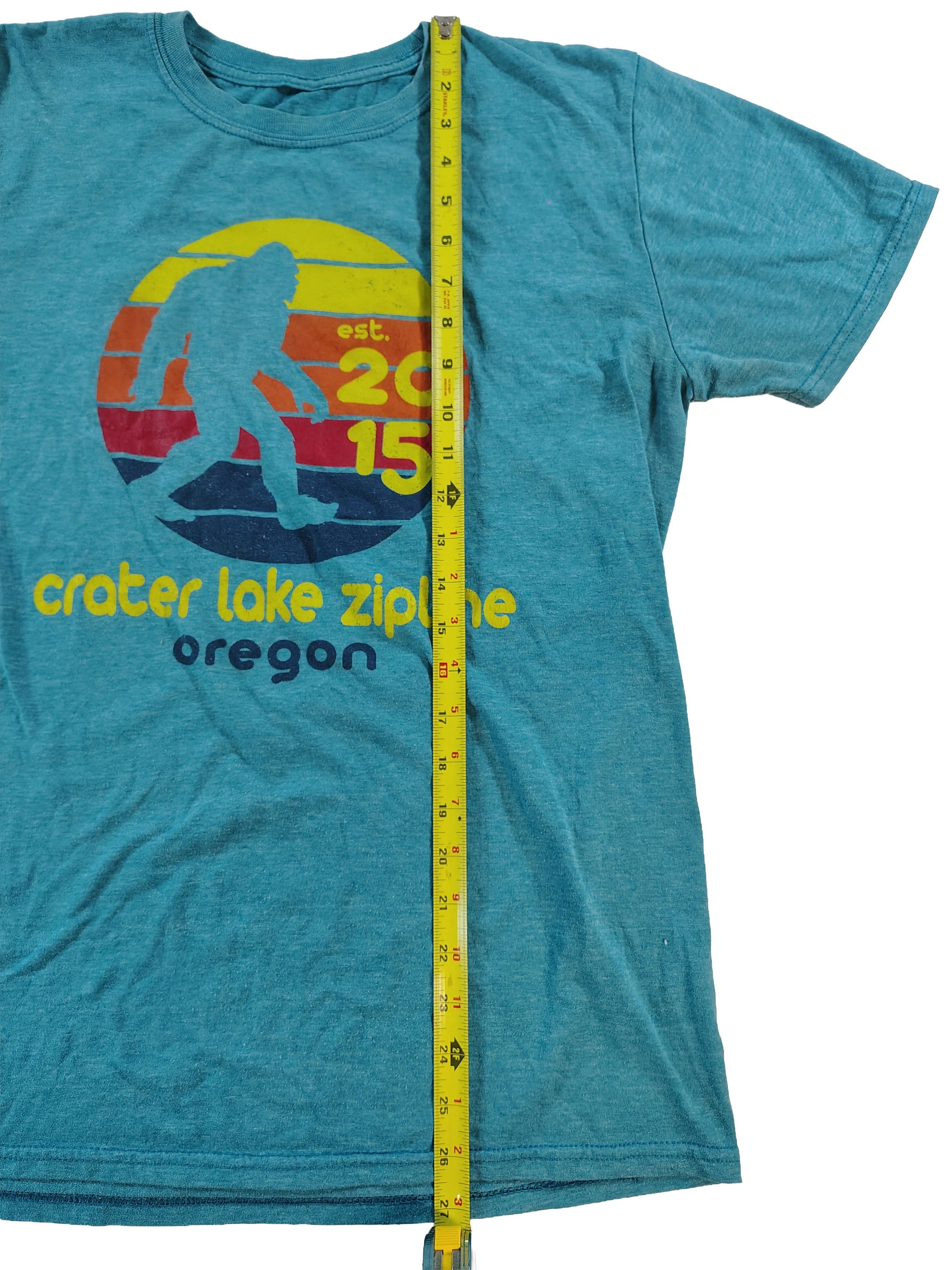 Other Men's XL Bigfoot Crater Lake Zipline Oregon Graphic T-Shirt Size US XL / EU 56 / 4 - 4 Thumbnail