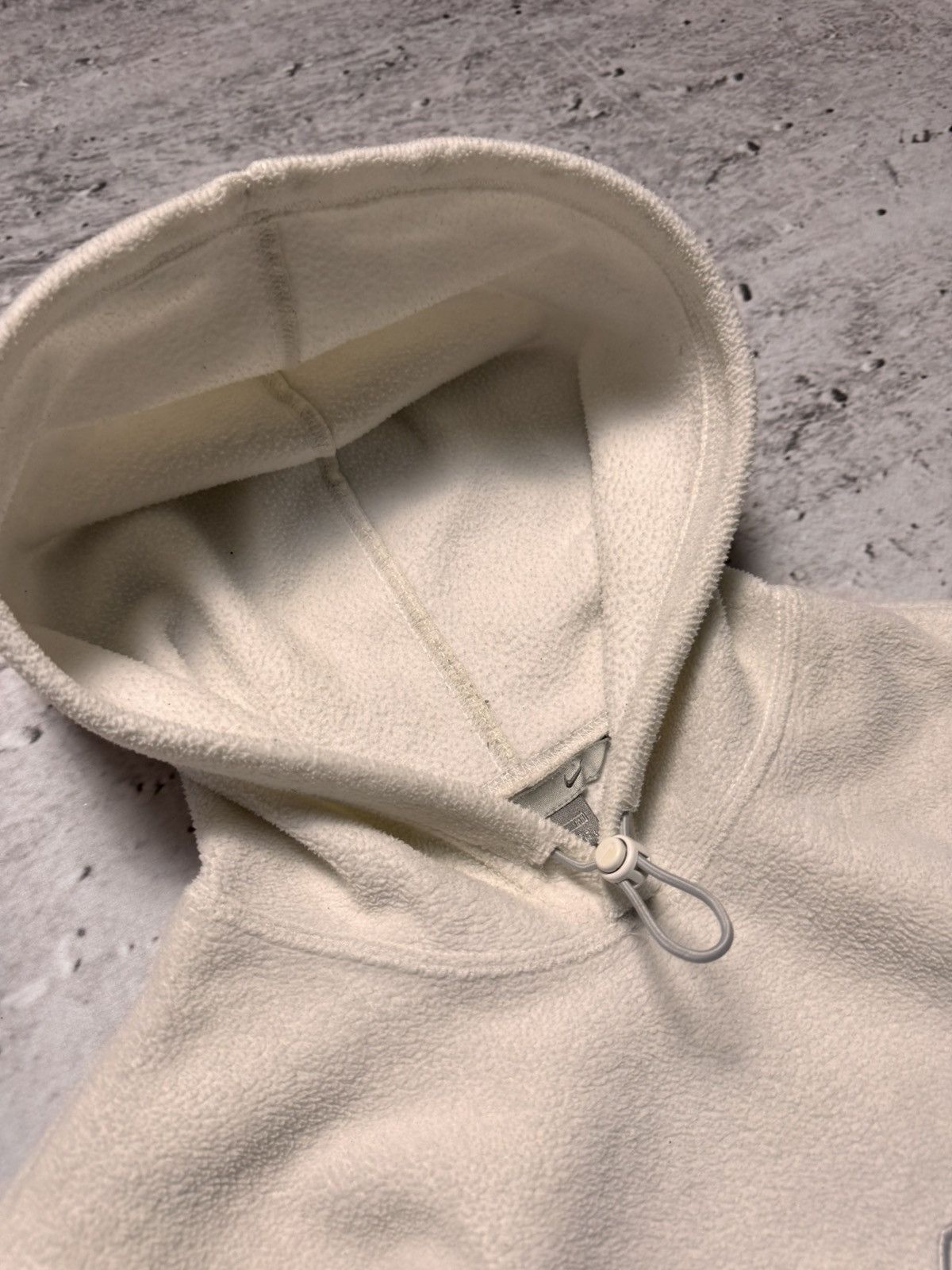 Nike × Vintage NIKE VINTAGE TEDDY CENTER LOGO OVERSIZE BOXY HOODIE Size US M / EU 48-50 / 2 - 5 Thumbnail