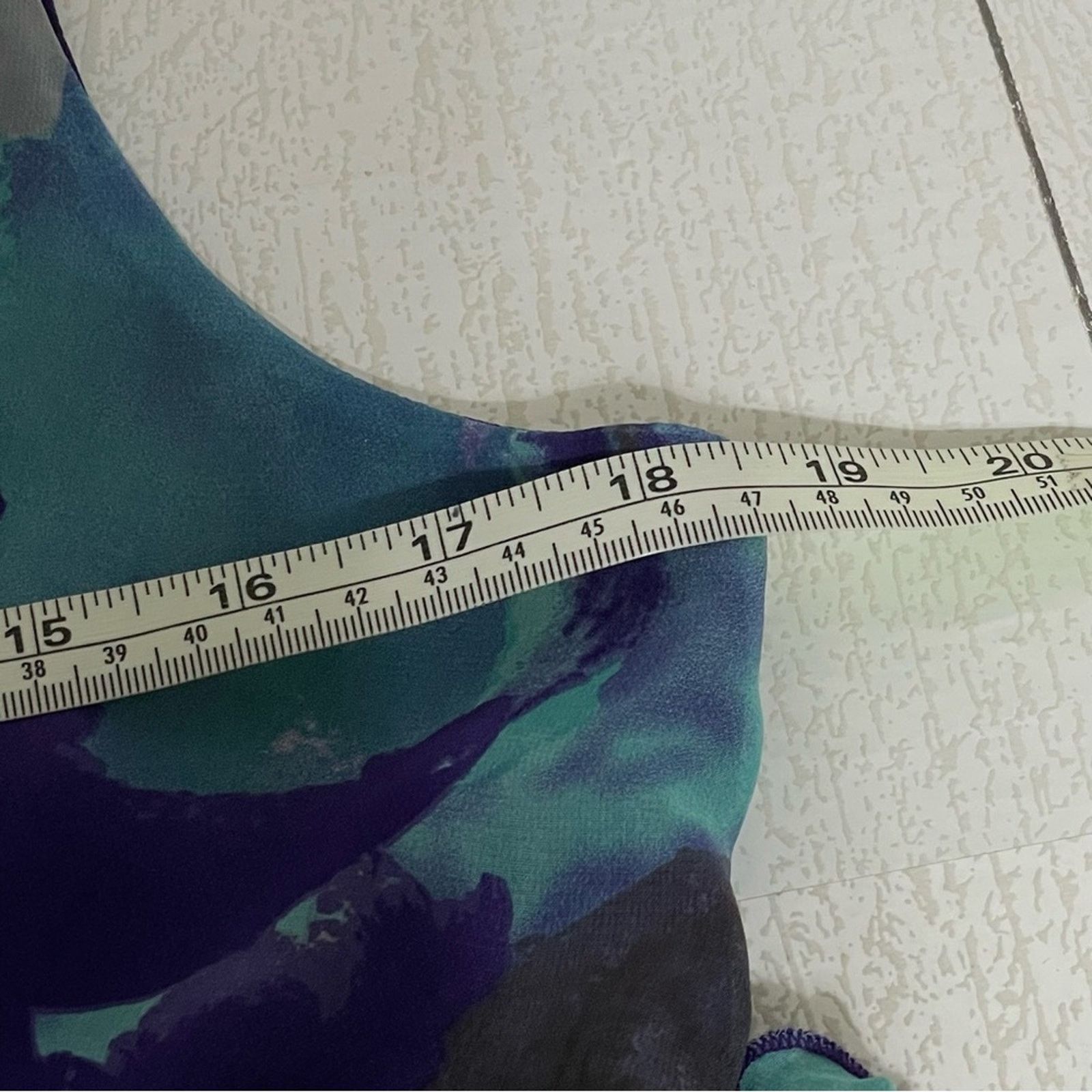 Other Jonathan Martin Size 14 Abstract Watercolor A-Line Dress Size XL / US 12-14 / IT 48-50 - 5 Thumbnail