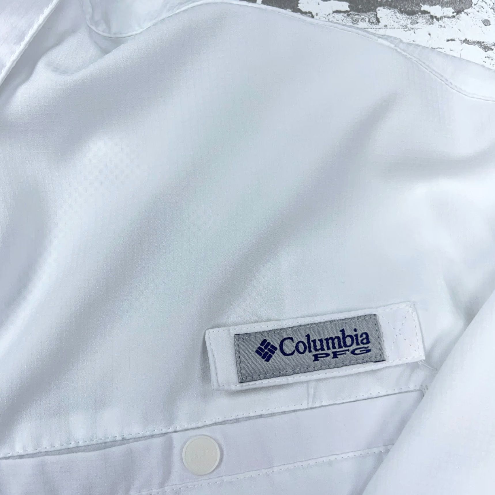 Vintage Columbia PFG Shirt Men XL White Button-Up Performance Fish Vented Outdoors Size US XL / EU 56 / 4 - 4 Thumbnail
