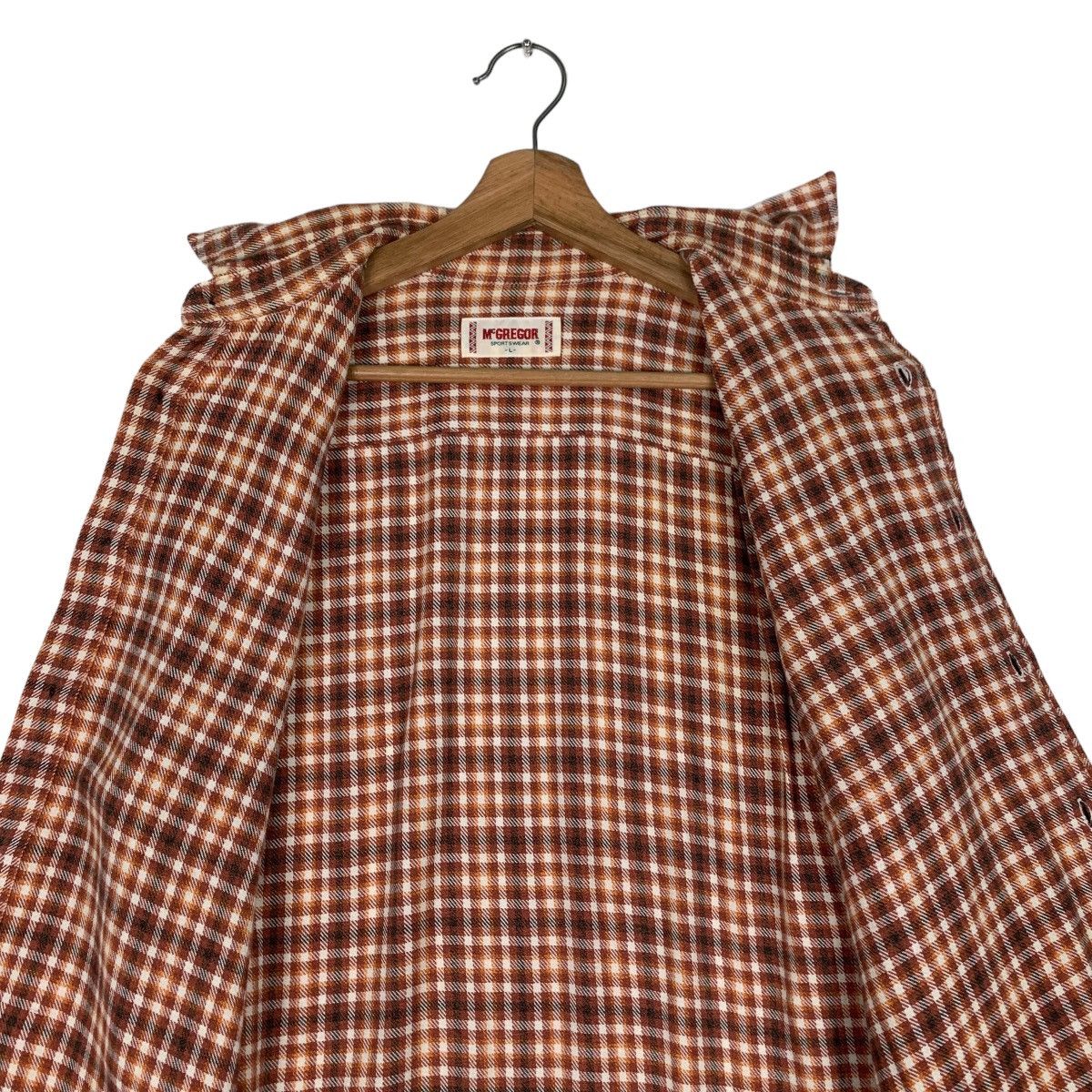 McGregor Mcgregor Sportswear Tartan Checked Plaid Flannel #0931-C41 Size US L / EU 52-54 / 3 - 12 Thumbnail