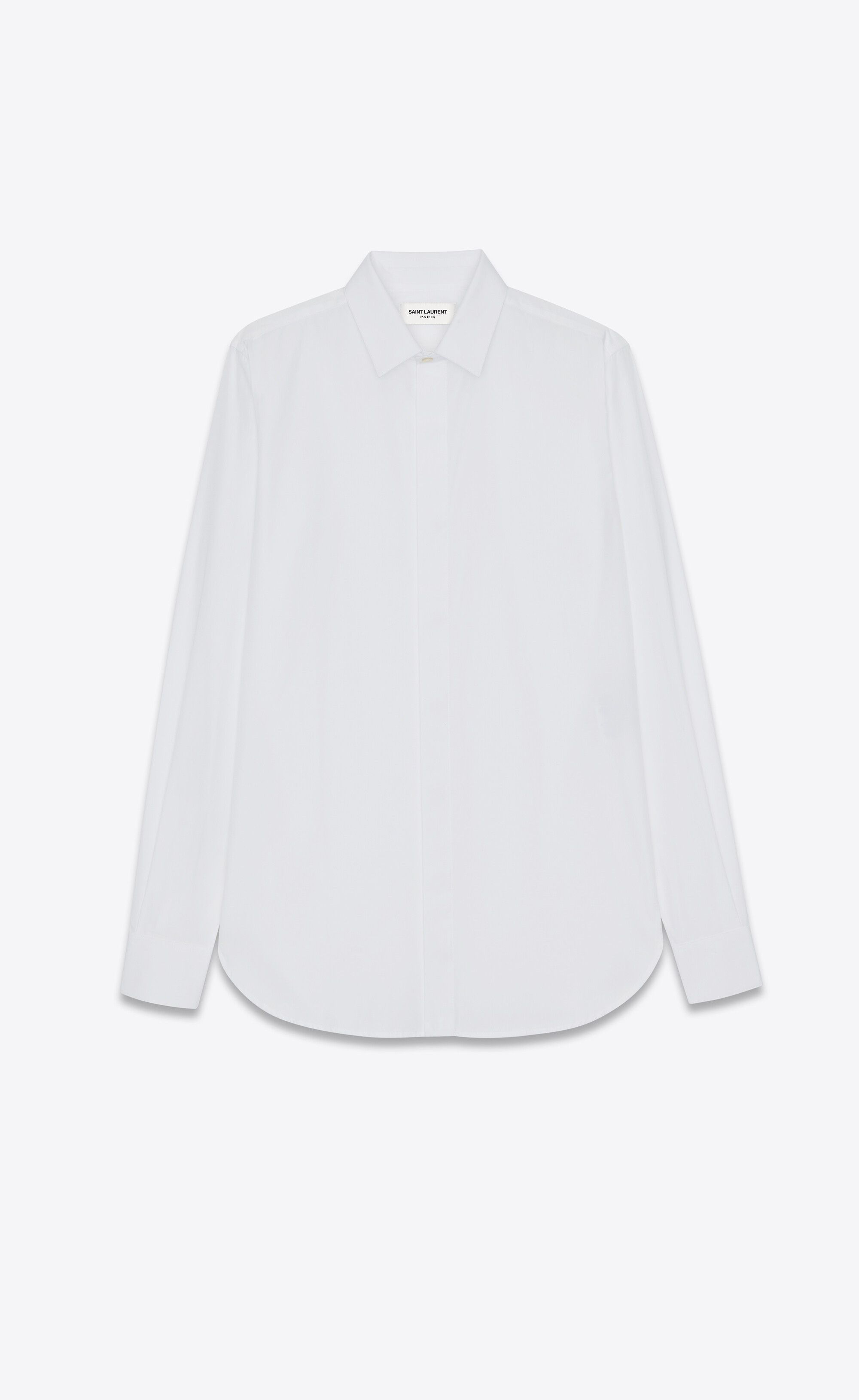 o1tr1nto0325 Shirt in Cotton Poplin in White