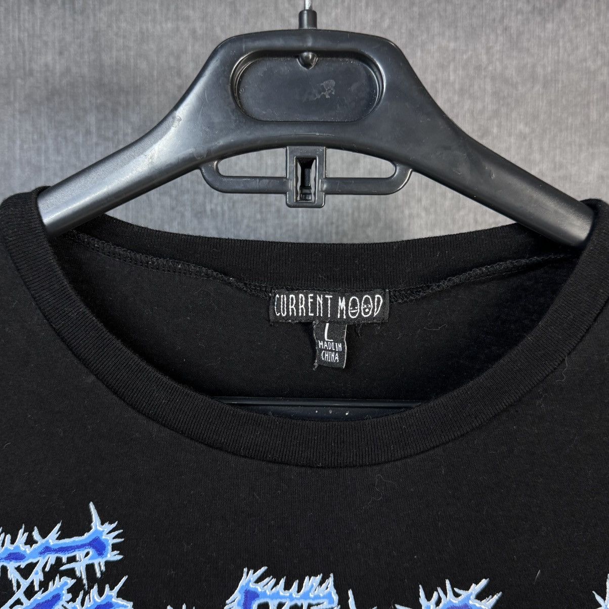 Other Current Mood long sleeve t shirt y2k gotic style Size US L / EU 52-54 / 3 - 5 Thumbnail