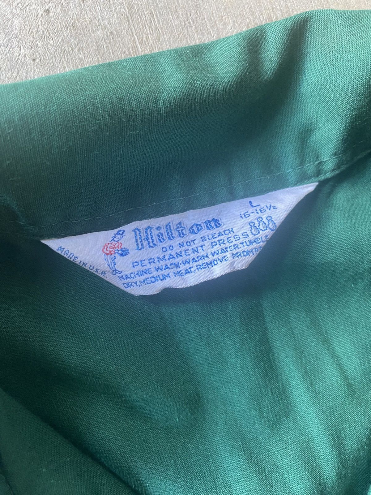 Vintage Vintage 70s Hilton Bowling Shirt Size US L / EU 52-54 / 3 - 3 Thumbnail