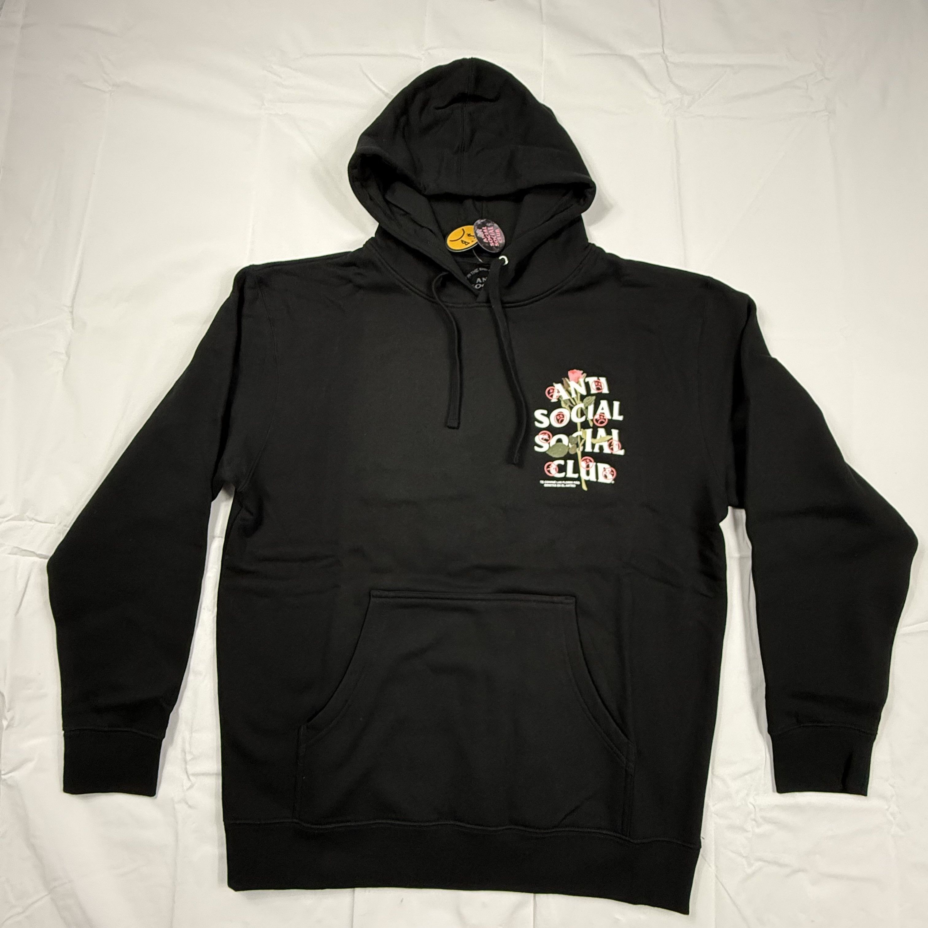 Anti Social Social Club Anti Social Social Club Te Compre Las Flores Rose Hoodie Size US L / EU 52-54 / 3 - 3 Thumbnail
