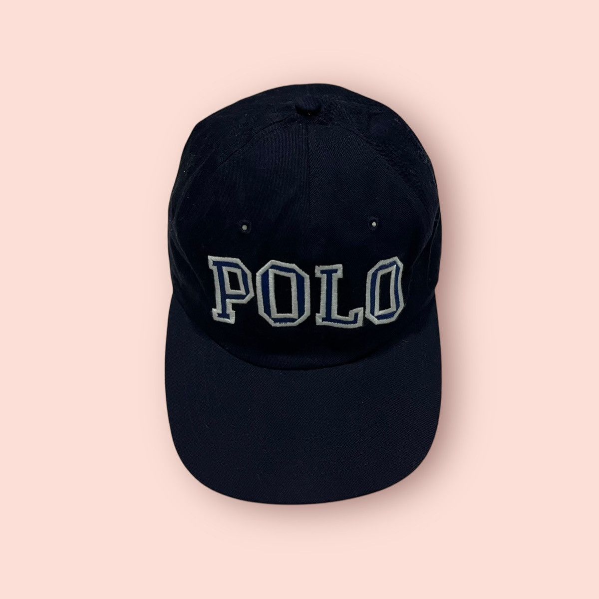 Polo Ralph Lauren VINTAGE POLO SPORT BIG SPELL OUT FITTED CAP Size ONE SIZE - 10 Thumbnail
