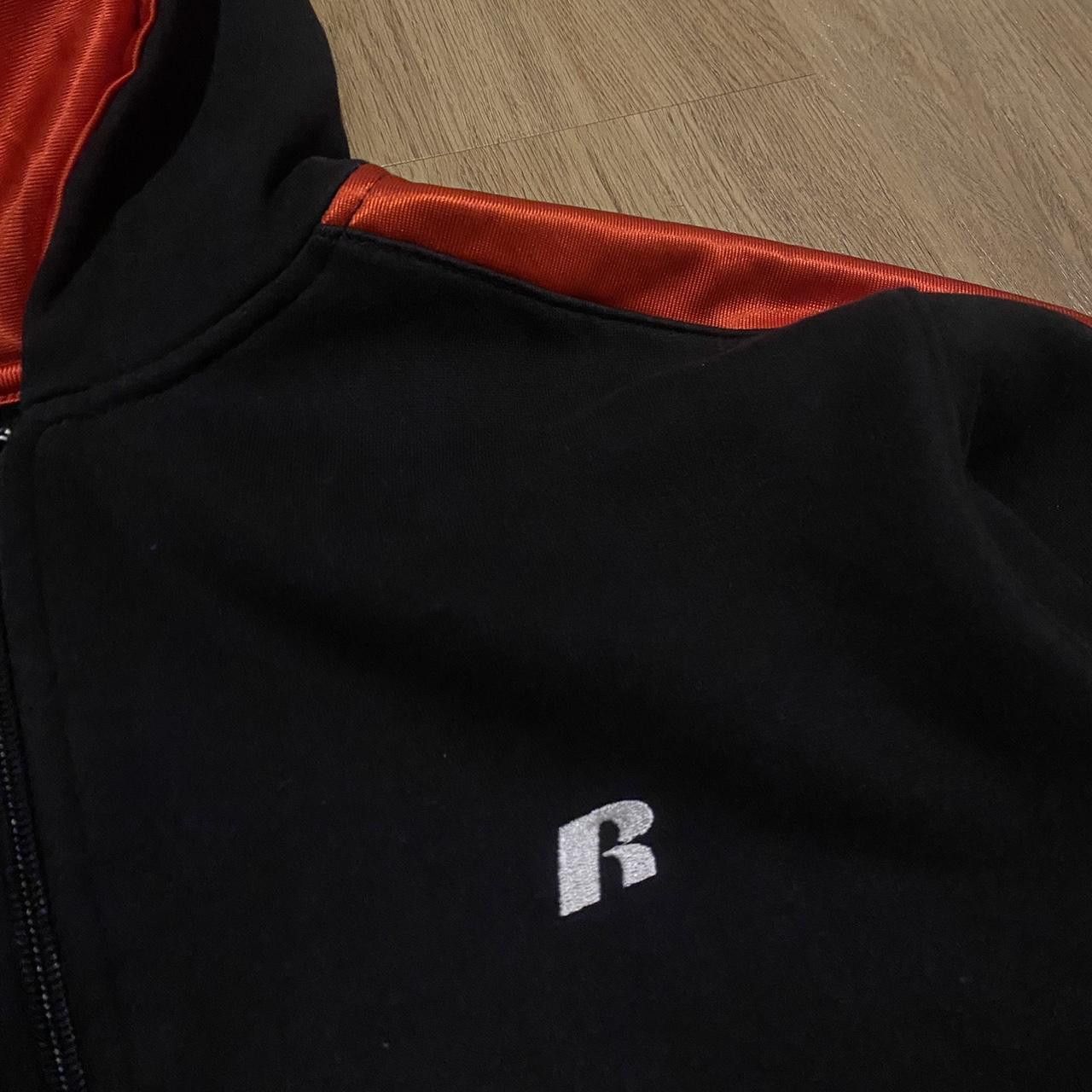 Russell Athletic Red and black Russell Athletic zip-up hoodie #skater Size US L / EU 52-54 / 3 - 3 Thumbnail