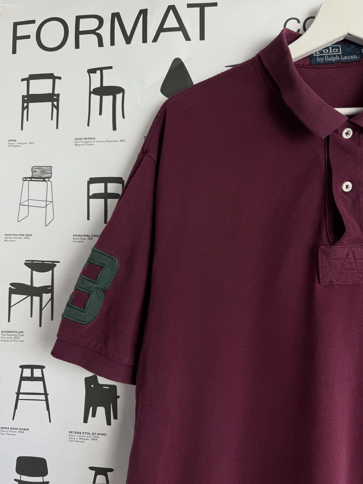 Polo Ralph Lauren Polo Ralph Lauren chief keef style big pony polo t-shirt L Size US L / EU 52-54 / 3 - 4 Thumbnail