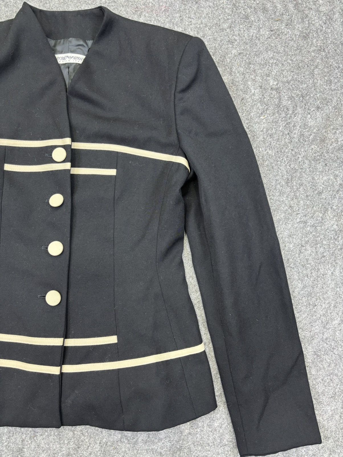 Emporio Armani Vintage Emporio Armani Blazer F852 Size M / US 6-8 / IT 42-44 - 3 Thumbnail