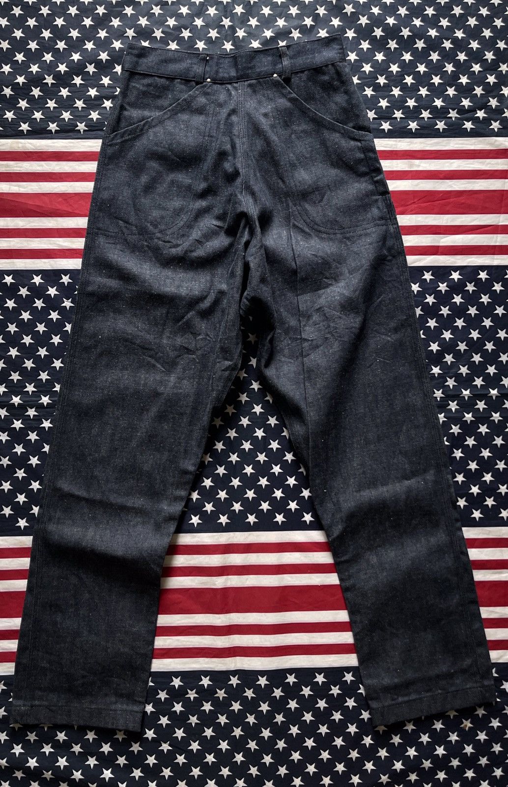 Vintage Vintage 1950s Denim Pant Size 24" / US 00 / IT 34 - 1 Thumbnail