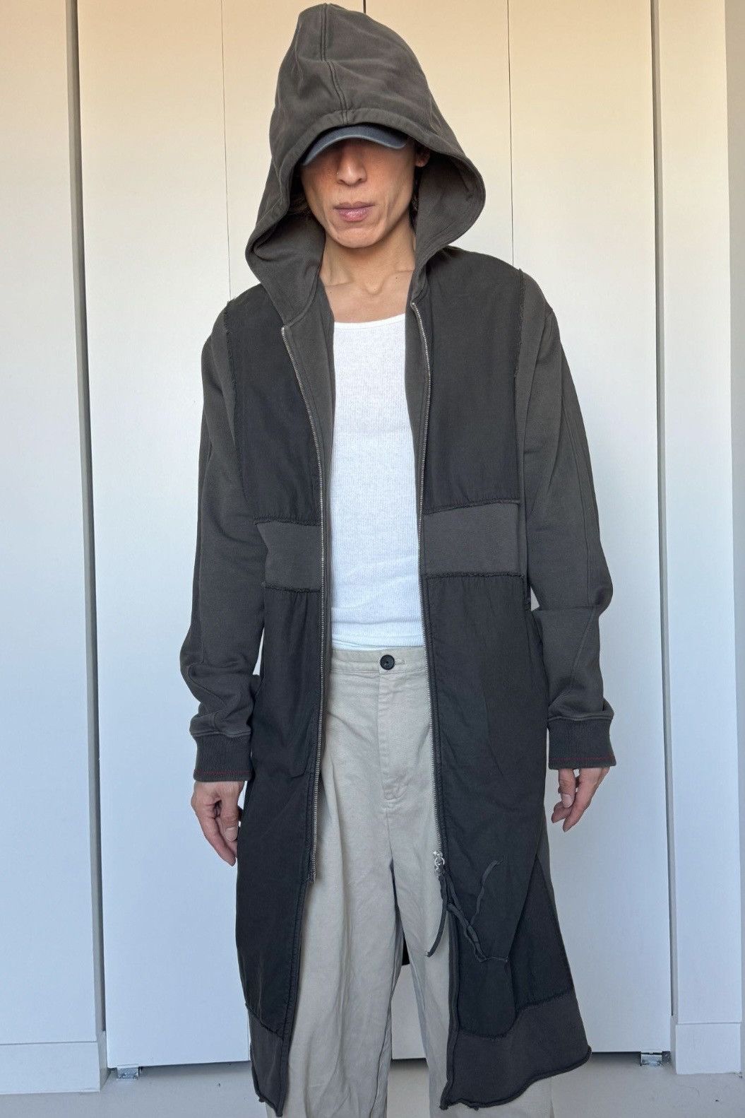 Damir Doma Damir Doma Silent Avant-Garde Panel Zip Jacket Grey Size US XL / EU 56 / 4 - 5 Thumbnail