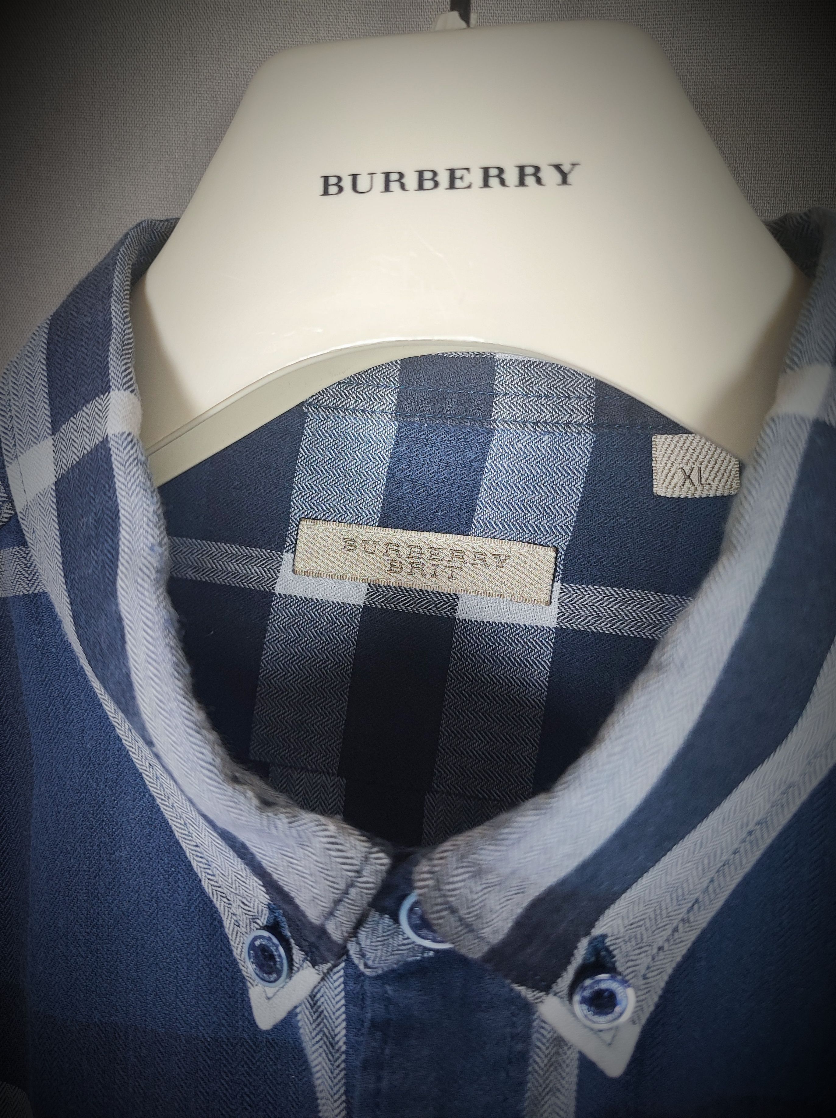 Burberry Rare Burberry Shirt XL Size US XL / EU 56 / 4 - 4 Thumbnail