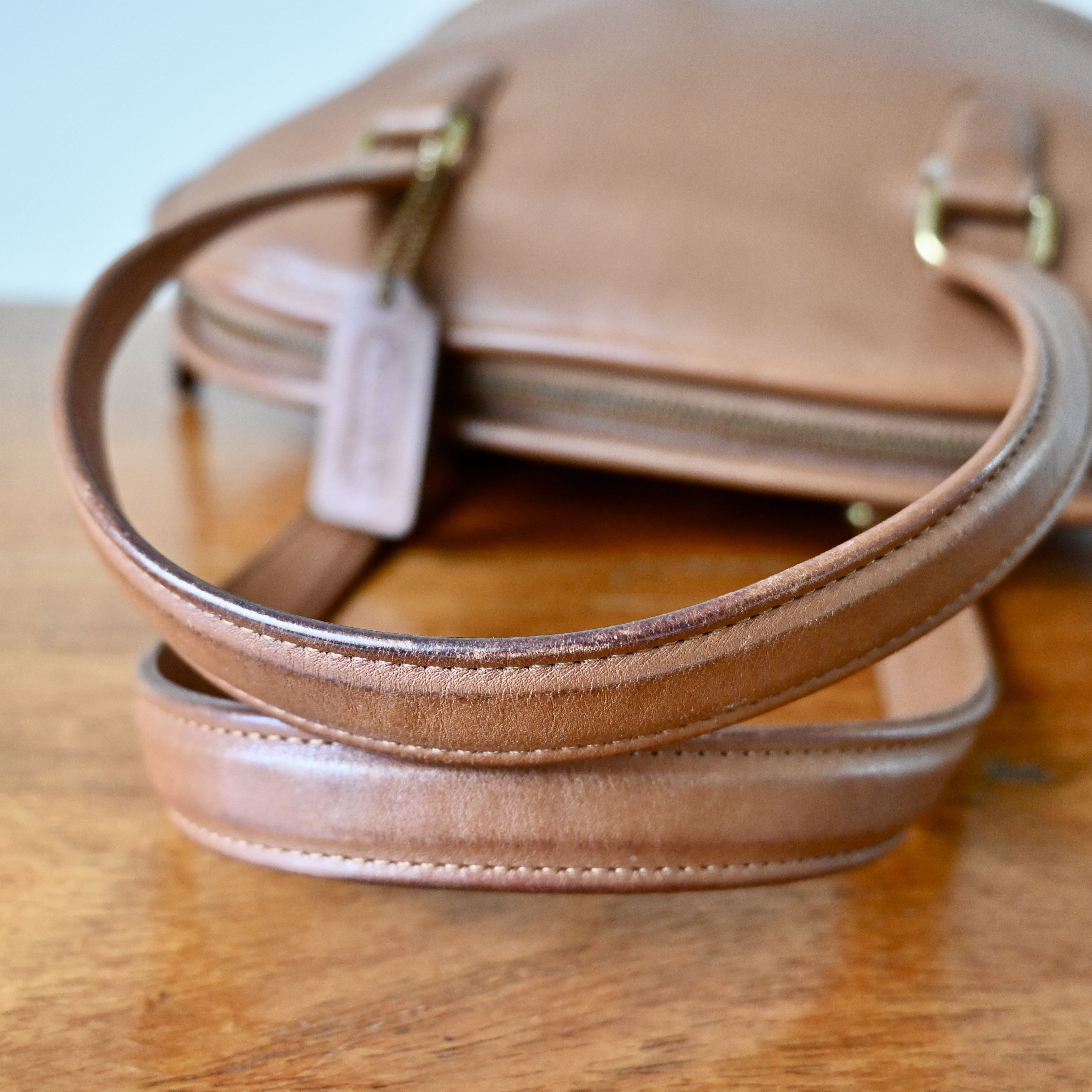 Coach Vintage COACH 9958 Pelham brown satchel, zip dome bag Size ONE SIZE - 10 Thumbnail