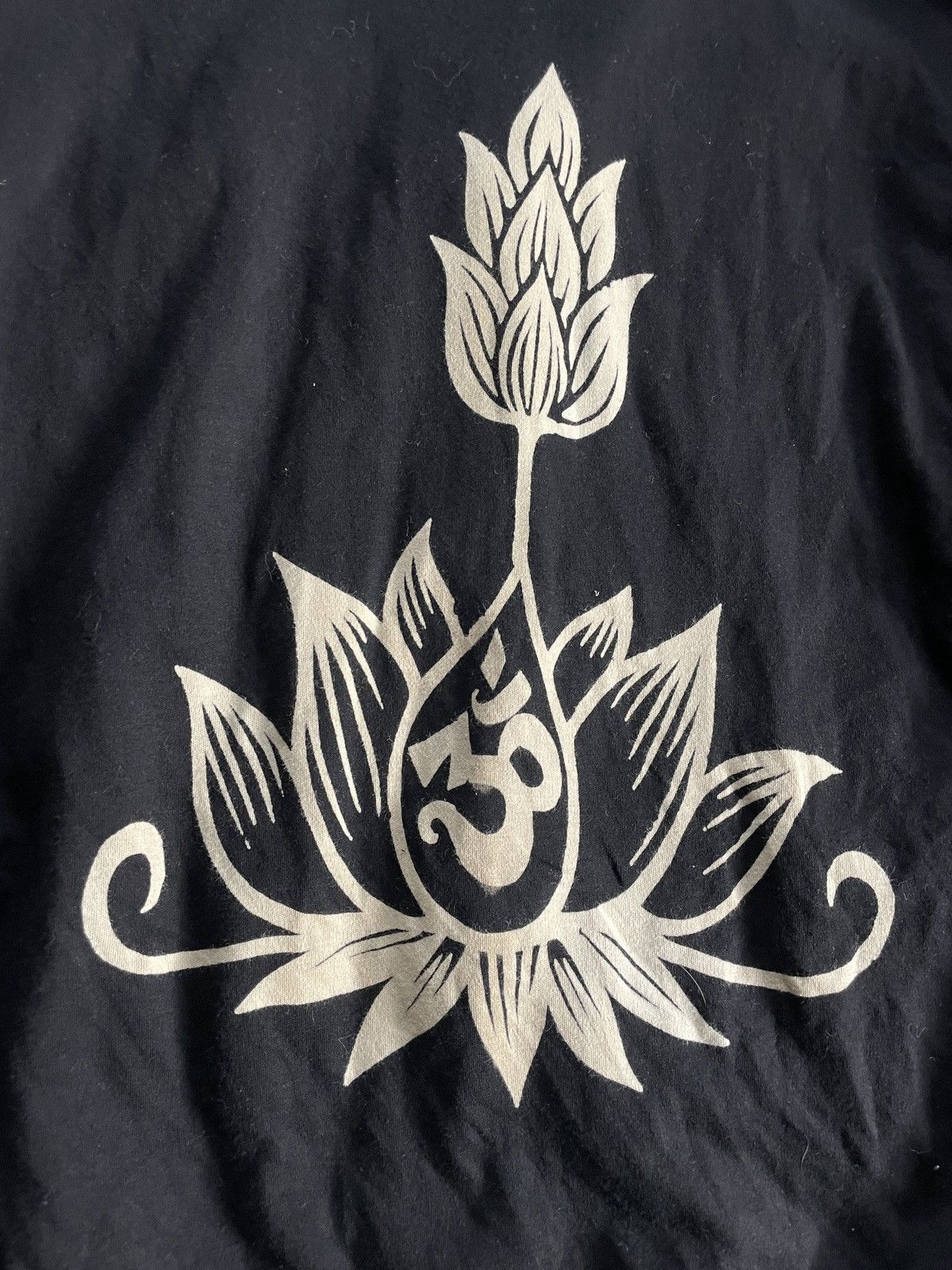 If Six Was Nine 2000s Japanese archive Vkei Lotus Graphic Track Jacket Size US M / EU 48-50 / 2 - 8 Thumbnail