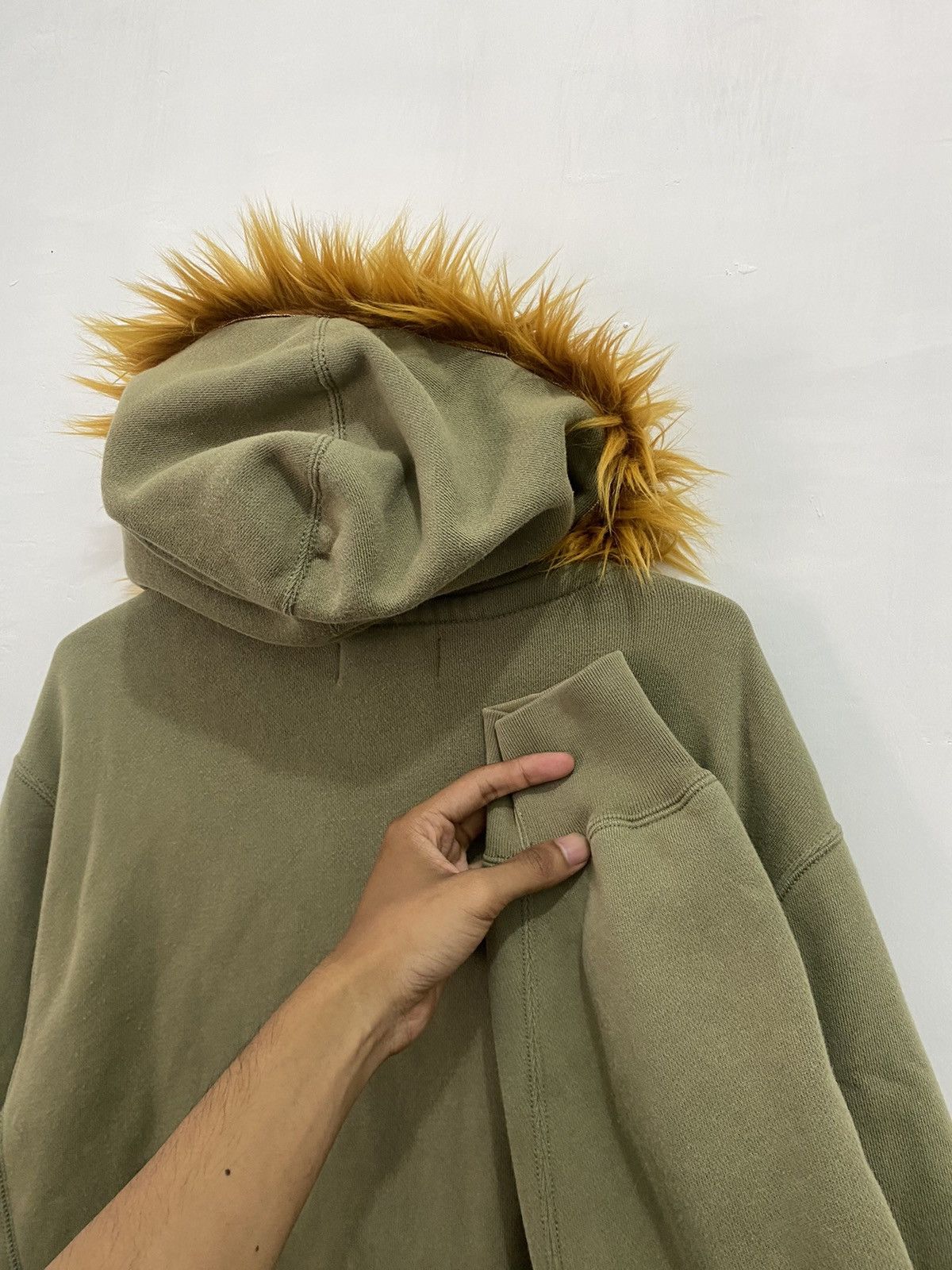 Polo Ralph Lauren 💥Double Zipper💥Polo Ralph Lauren Fur Hoodie LGB style Size US L / EU 52-54 / 3 - 13 Thumbnail