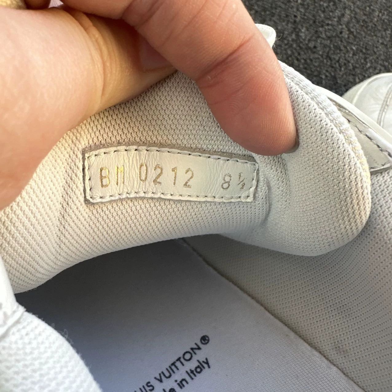 Louis Vuitton LV White Trainer 42.5 95 New Toe Wear Size US 9.5 / EU 42-43 - 8 Thumbnail