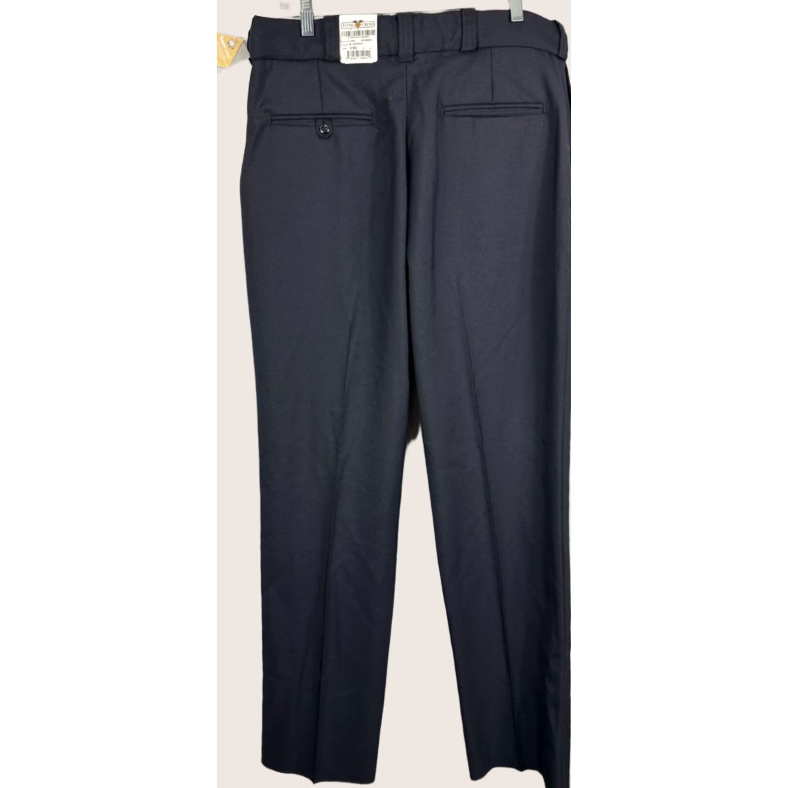 Vintage FLYING CROSS JUSTICE PRO X SIGNATURE SERIES WOMENS 16 REG CREASE PANT LAPD NAVY WOOL FI47280W NEW Size 38" / US 16 / IT 52 - 1 Thumbnail