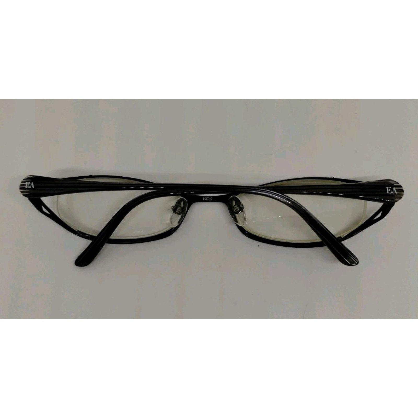 Vintage Elizabeth Arden Women Eyeglass Frames EAPT-59-2 Black Metal Size ONE SIZE - 2 Thumbnail