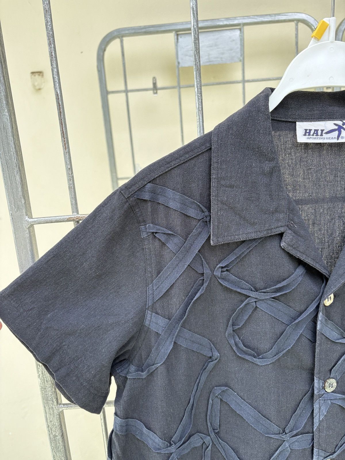 Hai Sporting Gear Hai Sporting Gear Issey Miyake black shirt Size US M / EU 48-50 / 2 - 4 Thumbnail