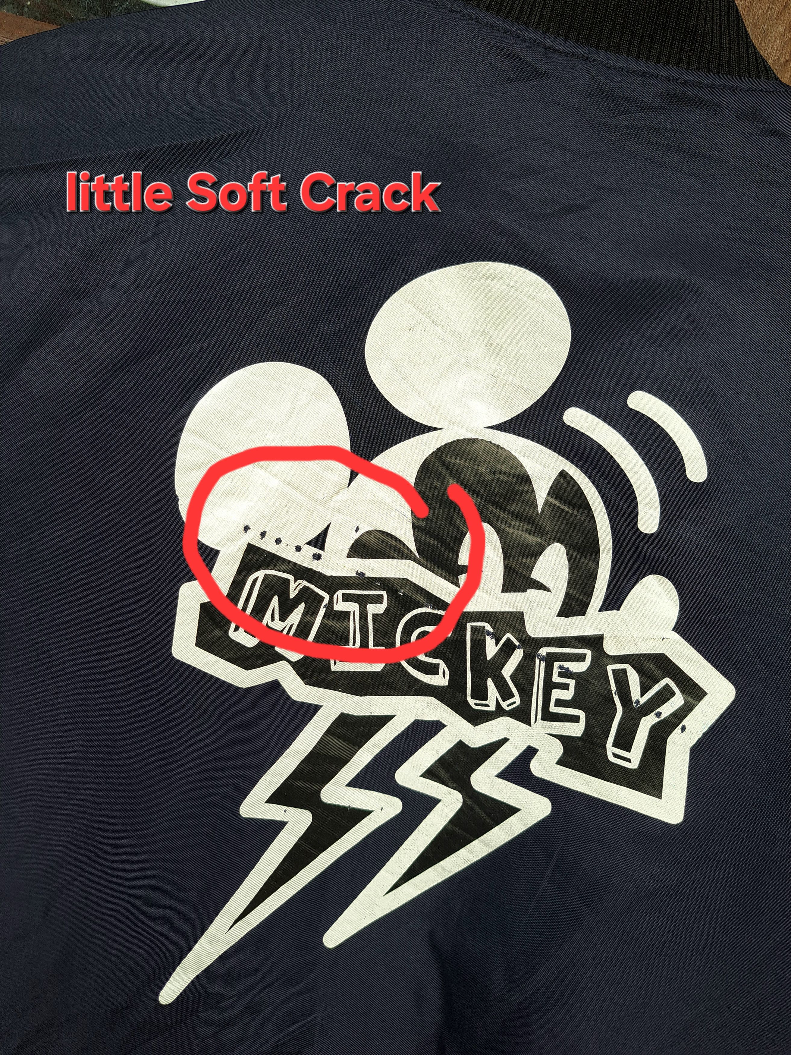Disney × Mickey Mouse Reversible Bomber Jacket Disney Mickey Mouse quilted Jacket Size M / US 6-8 / IT 42-44 - 12 Thumbnail
