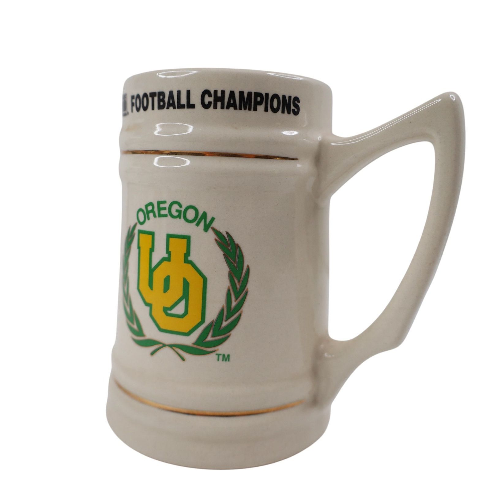 Vintage Vintage University of Oregon Ducks 1995 Rose Bowl Beer Stein Size ONE SIZE - 2 Thumbnail