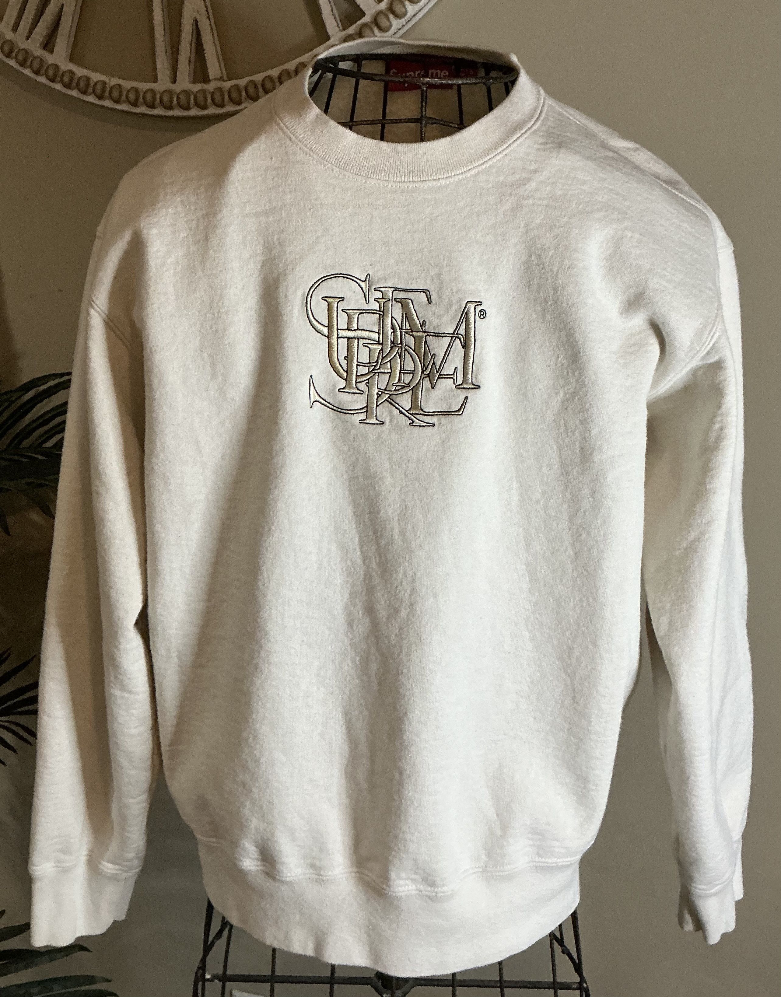 Supreme Supreme SS22 Overlap Crewneck Sweatshirt Size US S / EU 44-46 / 1 - 1 Thumbnail