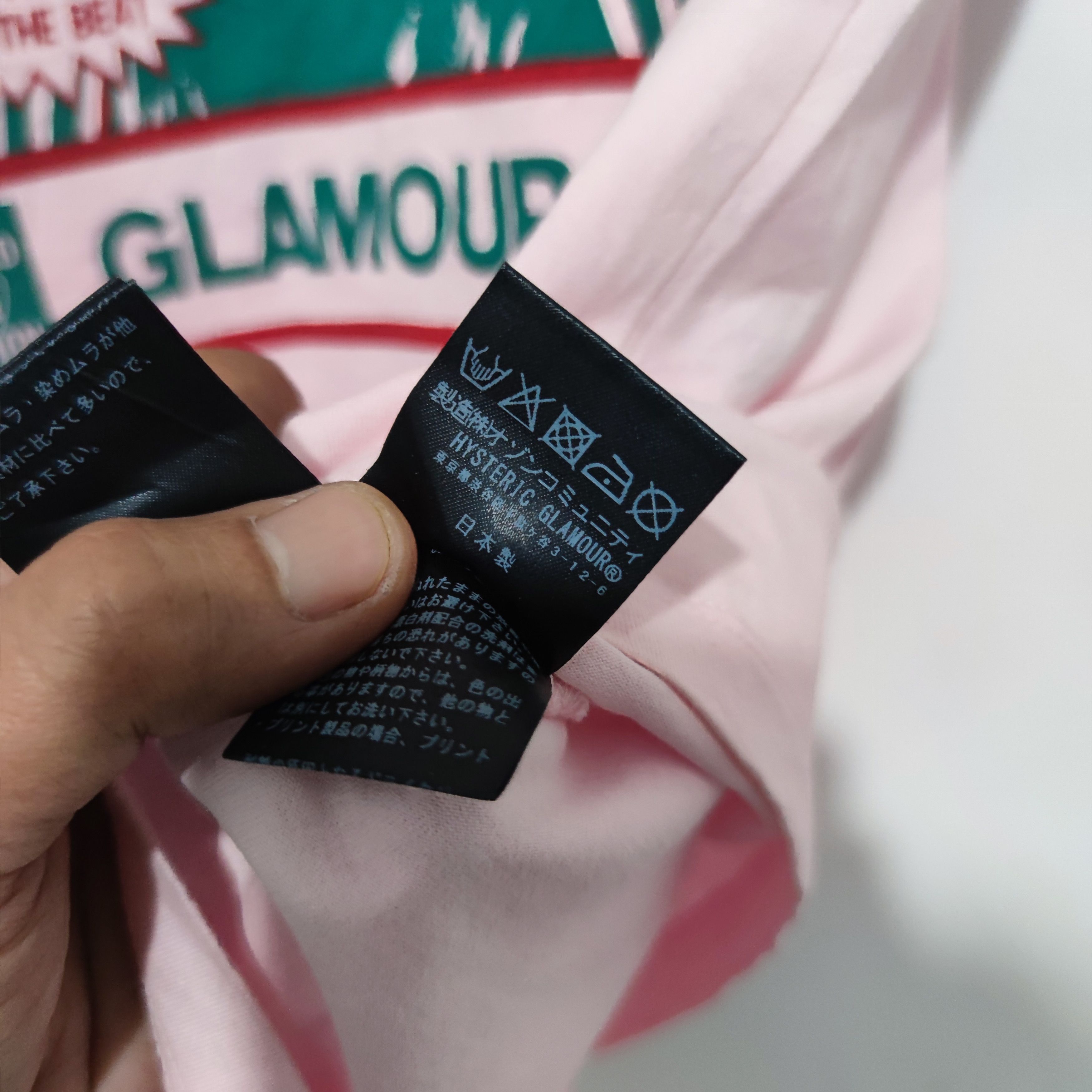 Hysteric Glamour hysteric Glamour Pink Long Tee Size US M / EU 48-50 / 2 - 7 Thumbnail