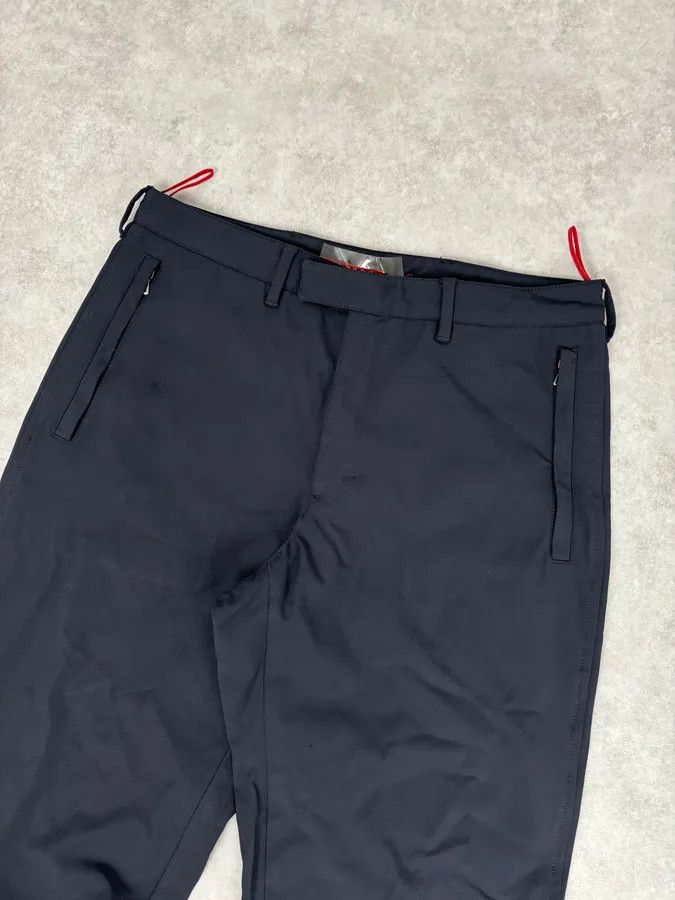Prada 2000s Prada Navy Wool Linea Rossa Pants Size US 32 / EU 48 - 5 Thumbnail