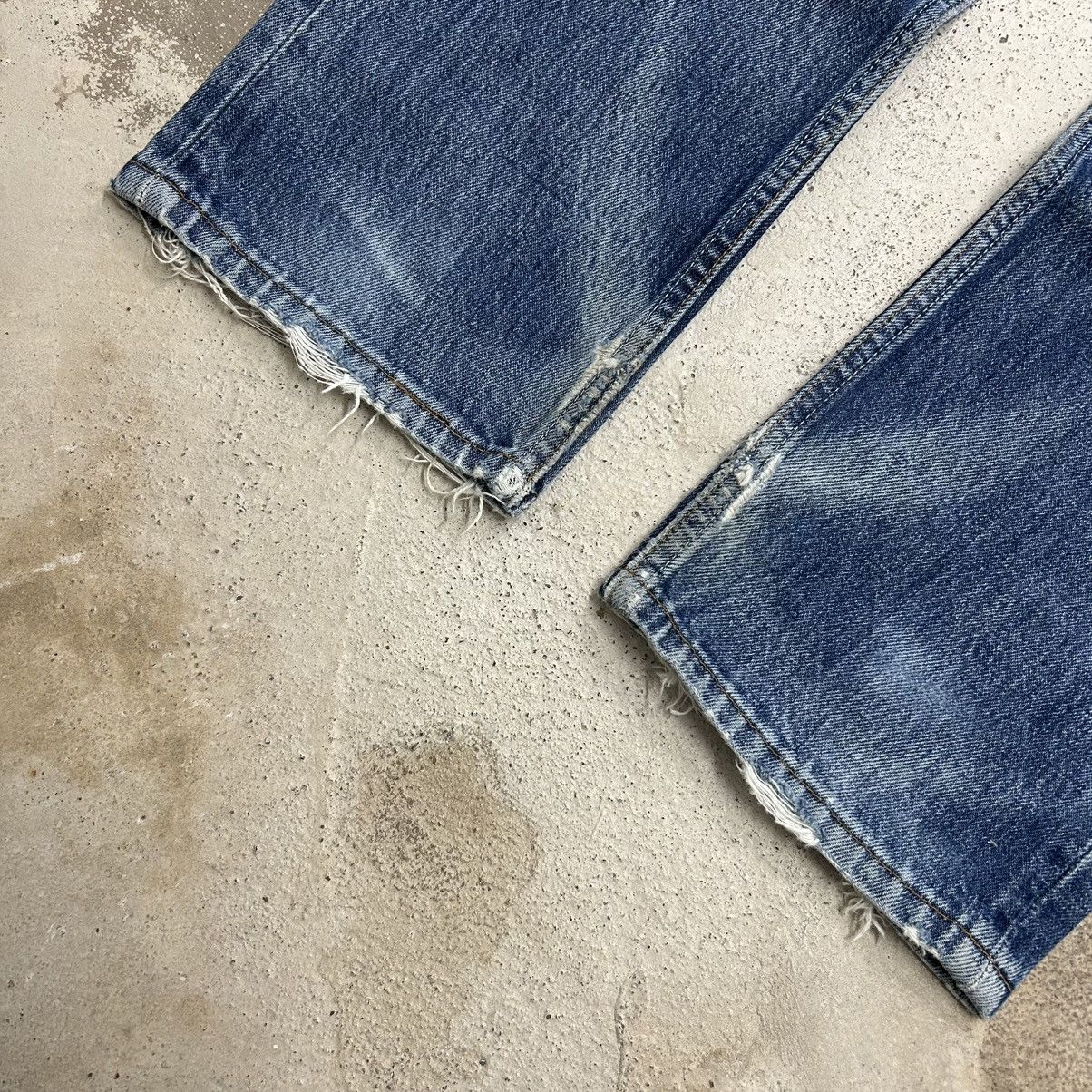 Levi's Vintage Levis 501 Distressed Faded Straight Leg Size US 28 / EU 44 - 5 Thumbnail
