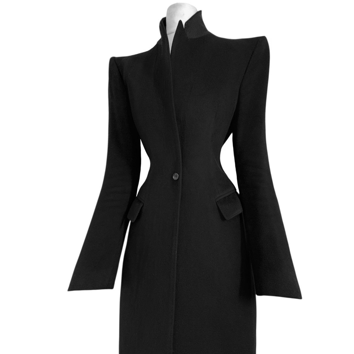 Alexander McQueen Alexander McQueen Runway FW2005 coat Size S / US 4 / IT 40 - 4 Thumbnail