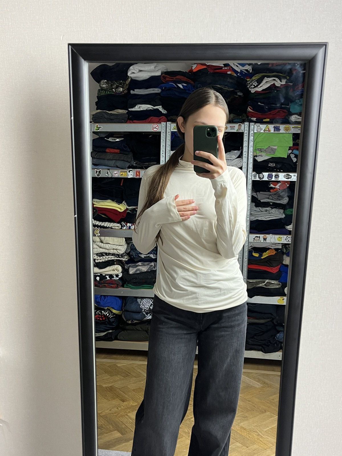 Jil Sander Jil Sander Turtleneck Longsleeve Shirt Top Size XL / US 12-14 / IT 48-50 - 2 Thumbnail