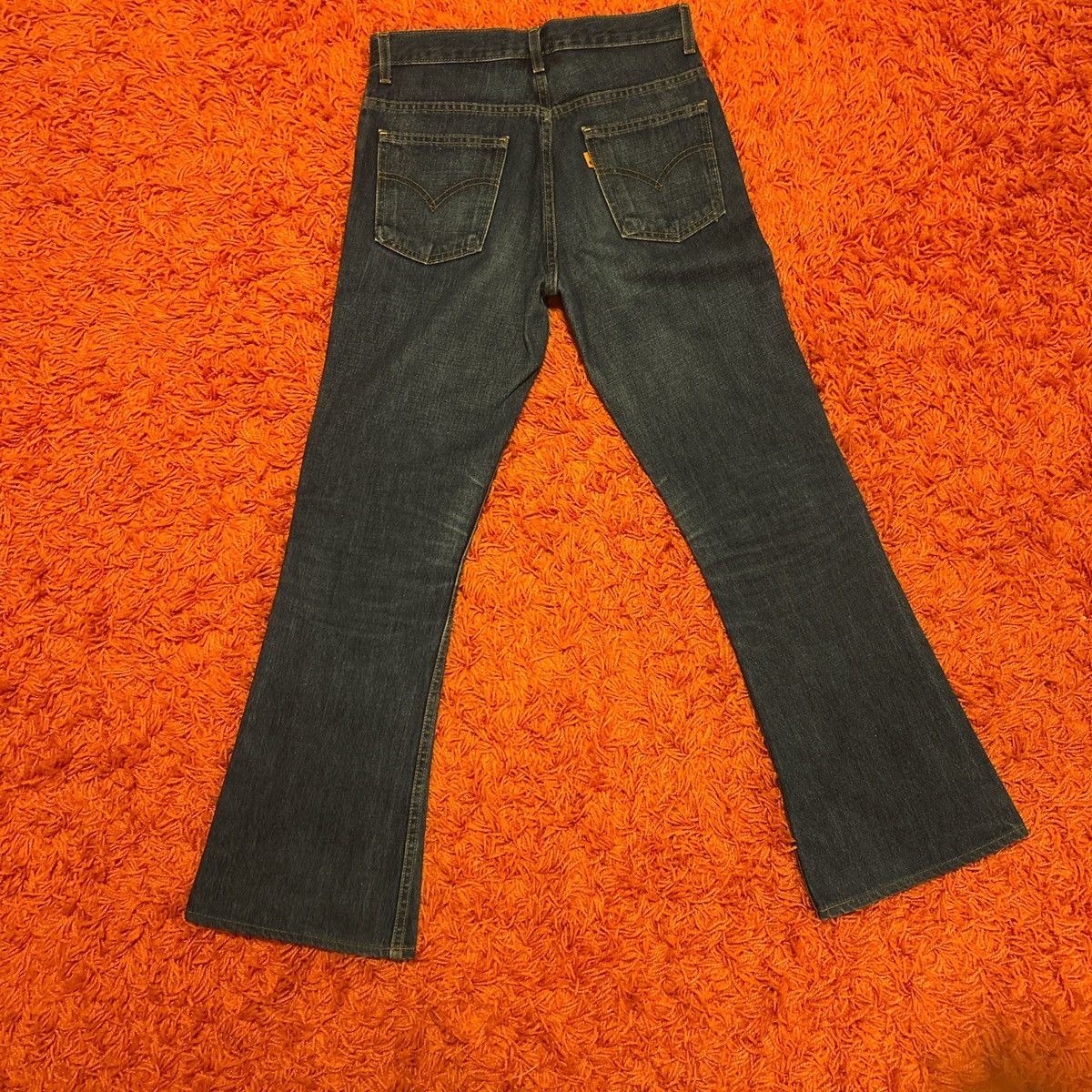 Levi's Vintage Clothing Levis 684 Orange Tab Bell Bottoms Flare Rare Size 28" / US 6 / IT 42 - 2 Thumbnail