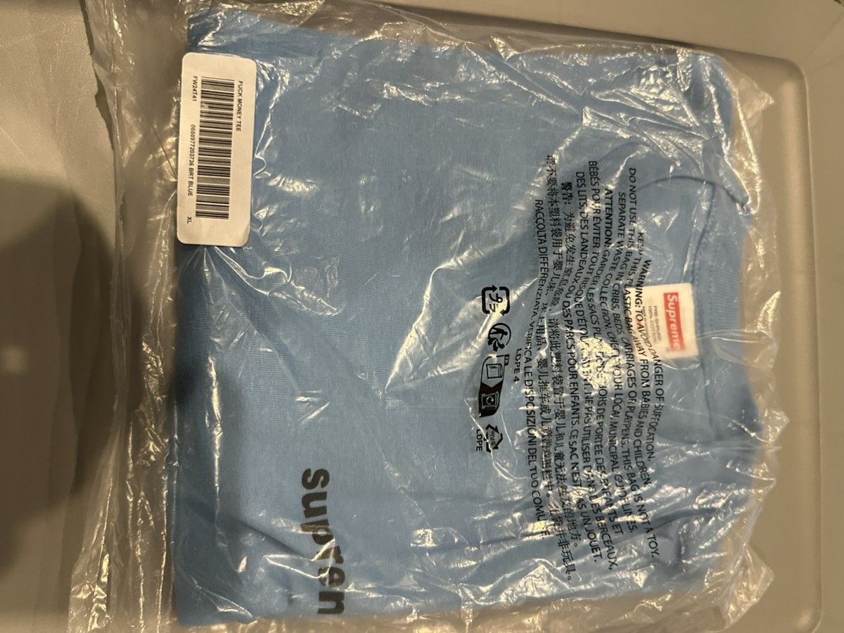 Supreme Supreme Fuck Money Tee Size US XL / EU 56 / 4 - 3 Thumbnail