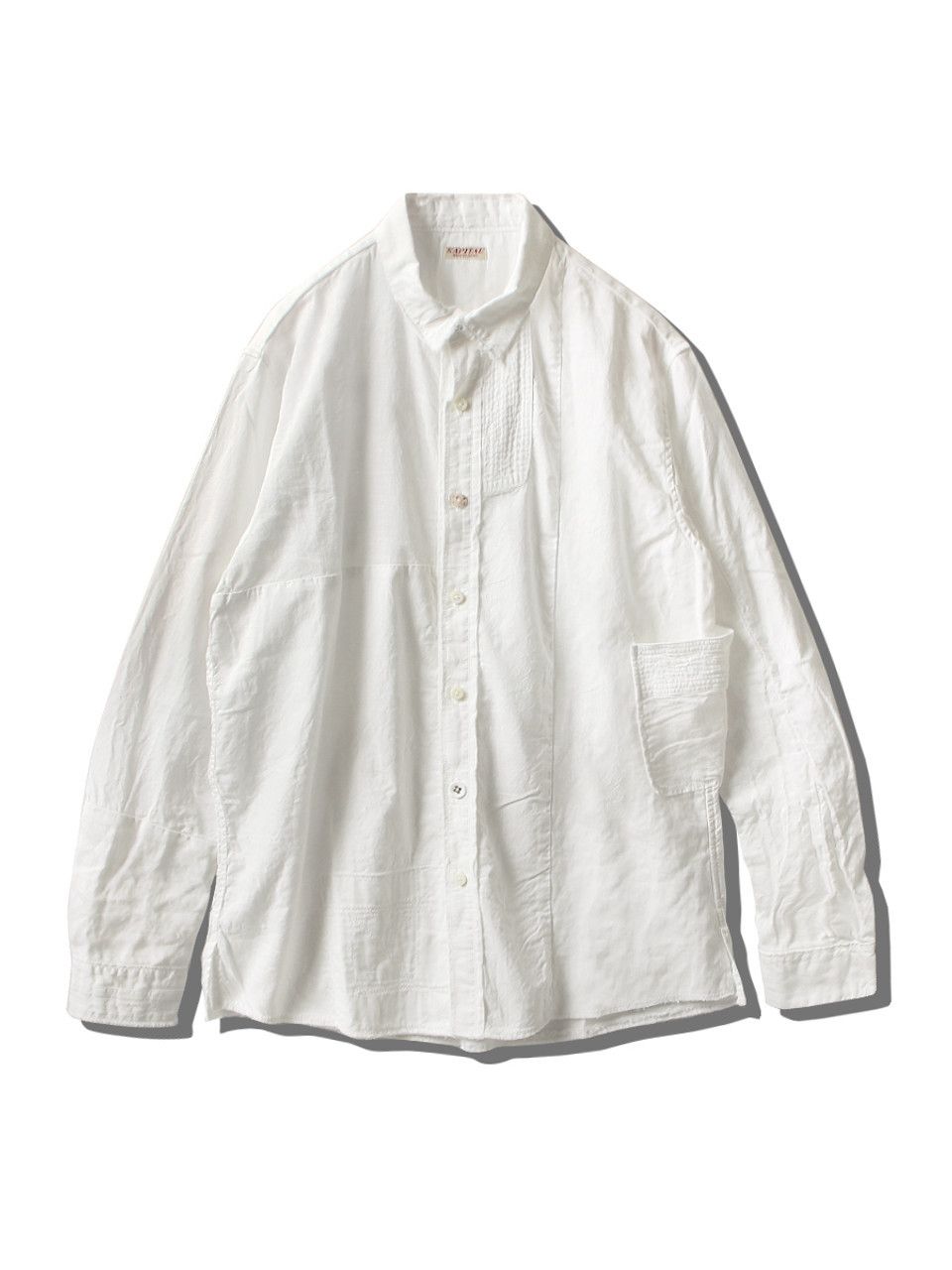 Kapital [3] Linen Patchwork Kathmandu Shirt (SS22) Size US L / EU 52-54 / 3 - 12 Thumbnail