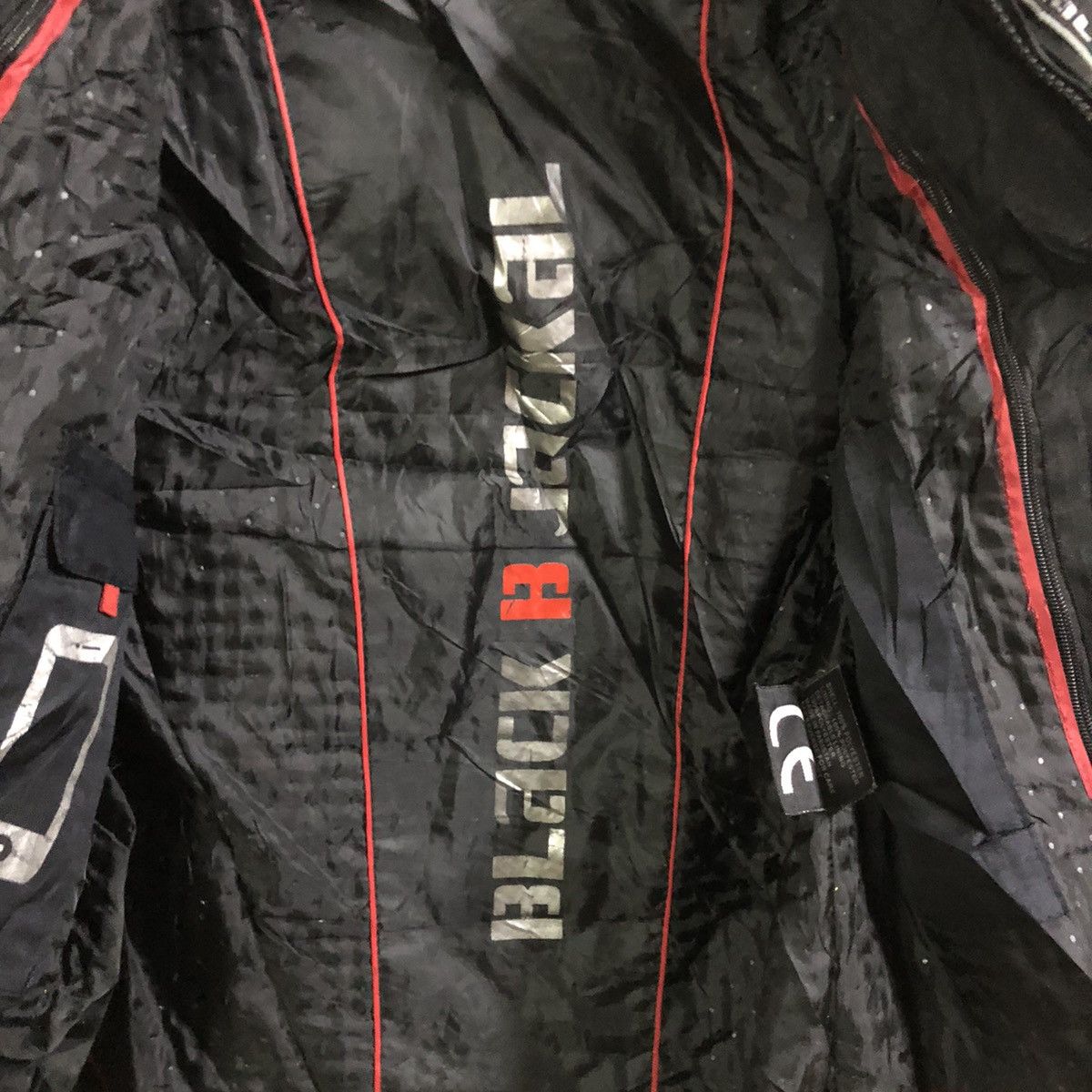 Japanese Brand Y2k Black B jackal Motorsport Jacket proctection Size US M / EU 48-50 / 2 - 15 Thumbnail