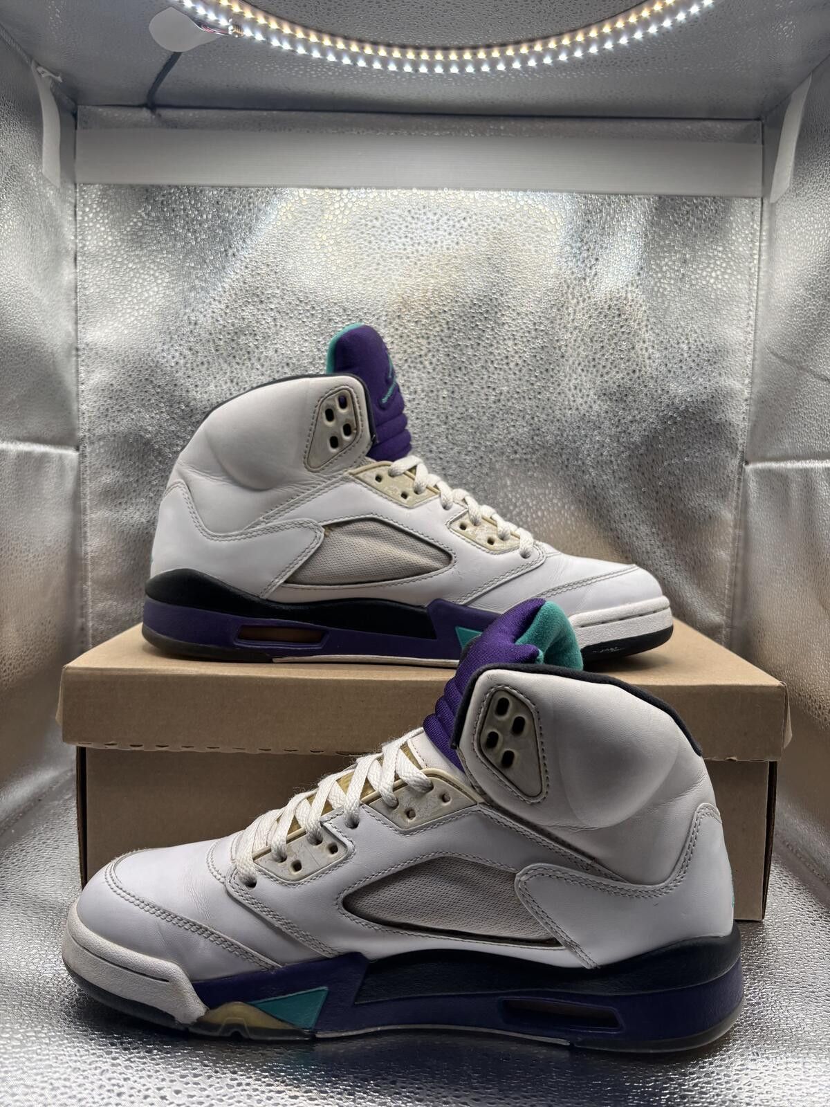 Jordan Brand Air Jordan 5 grape 2013 Size US 8.5 / EU 41-42 - 5 Thumbnail