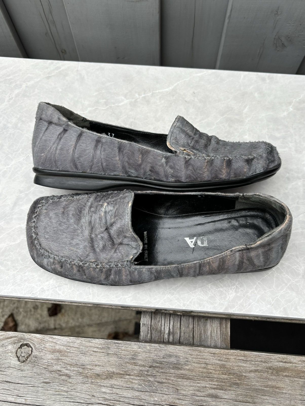 PRADA Toe Loafer 靴 Square 1990s