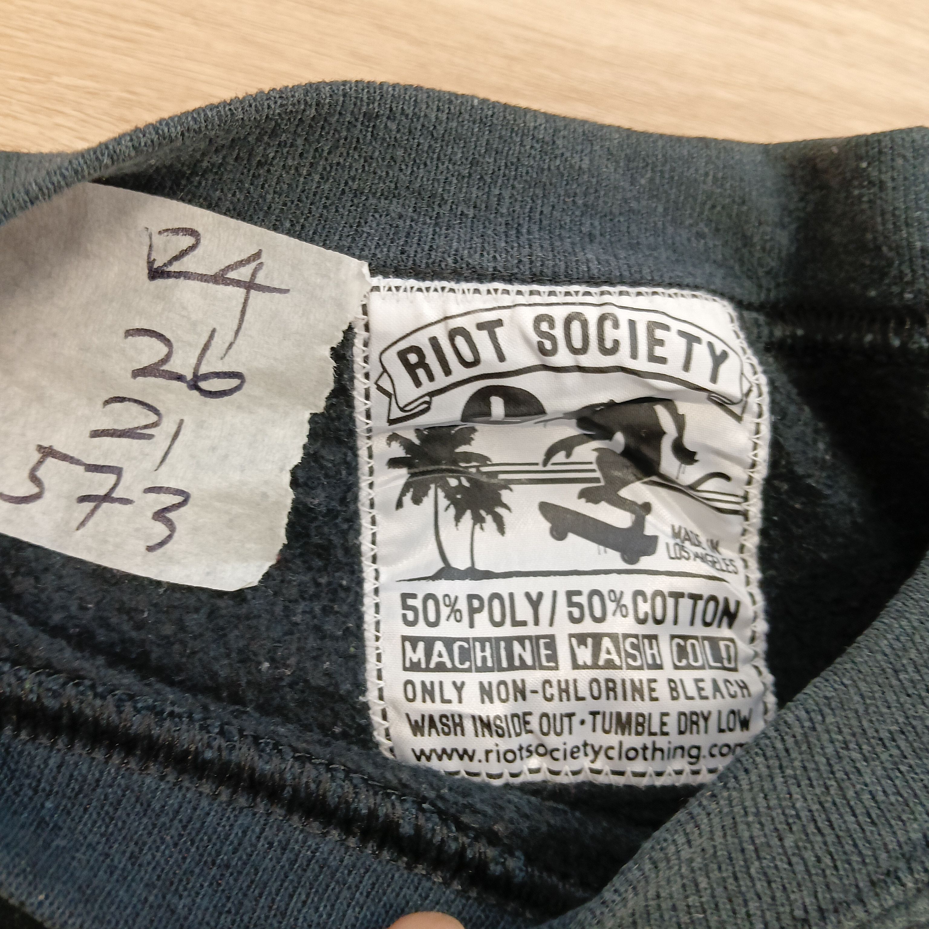 Vintage VINTAGE CALIFORNIA REPUBLIC SWEATSHIRT RIOT SOCIETY XL Size US XL / EU 56 / 4 - 4 Thumbnail