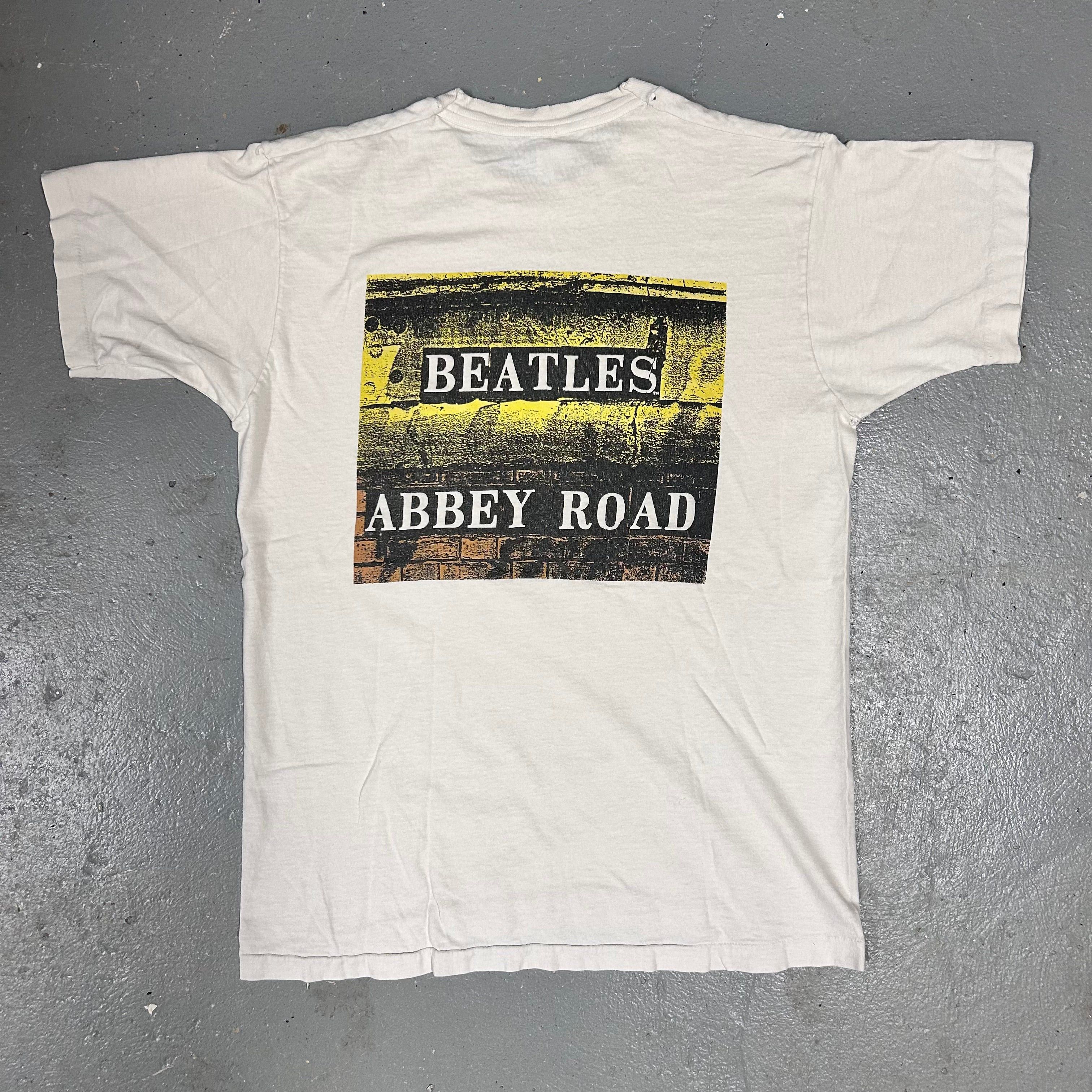 Other Vintage 90s The Beatles Abbey Road Single Stitch Band T-Shirt Size US M / EU 48-50 / 2 - 2 Thumbnail